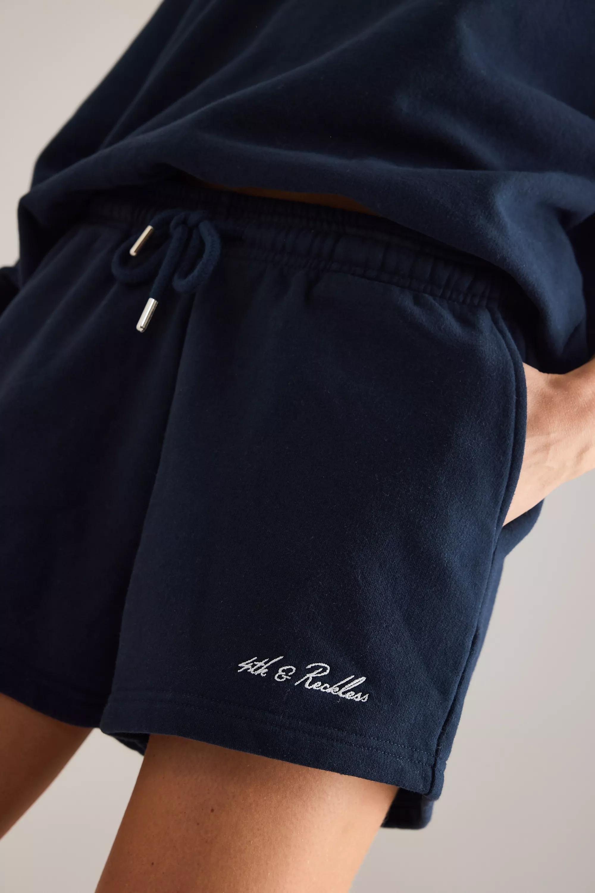 NAVY 4th & Reckless Clover Shorts, , large image number 3