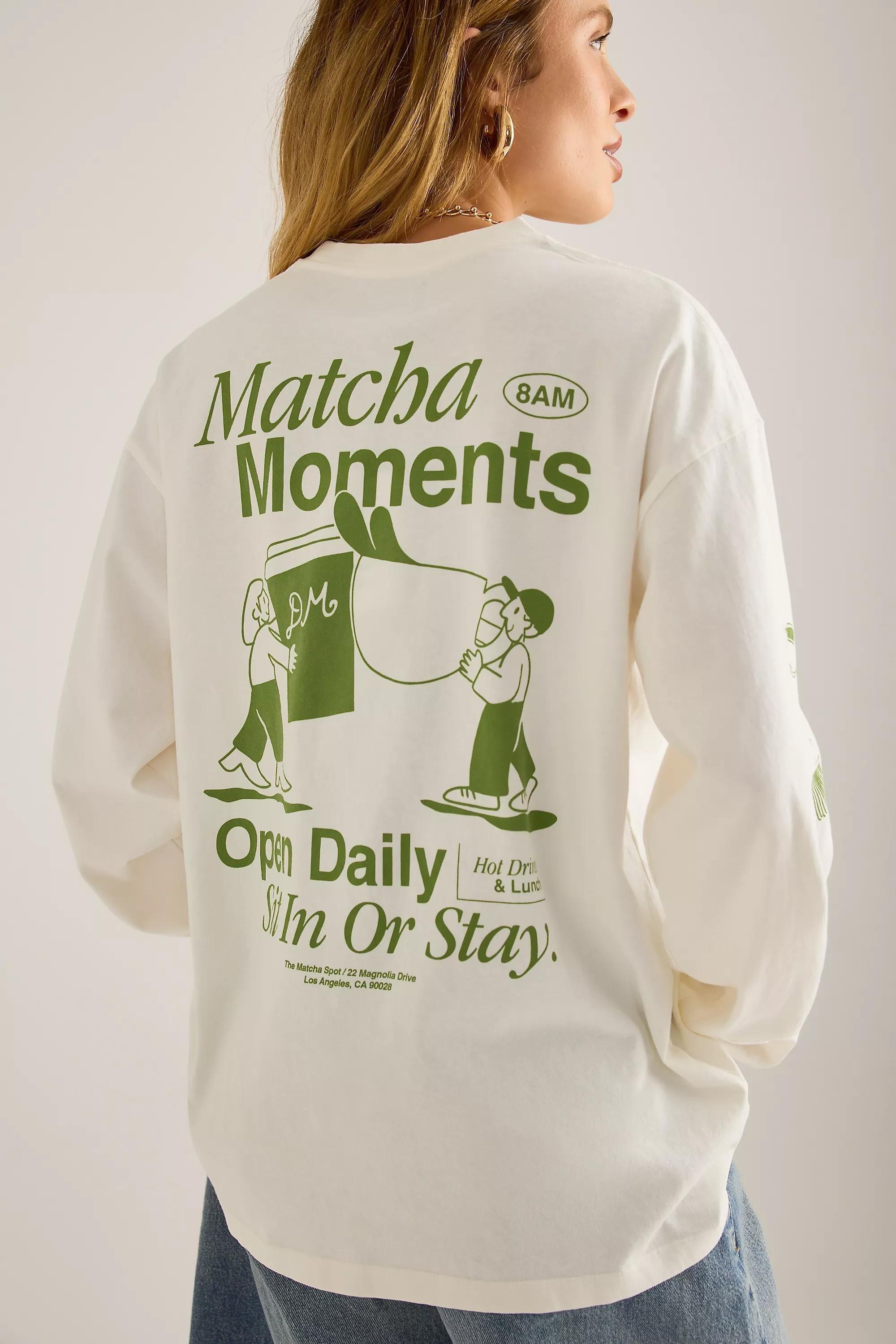IVORY Dm Matcha Moments Ls Tee, A501_0011, large image number 1