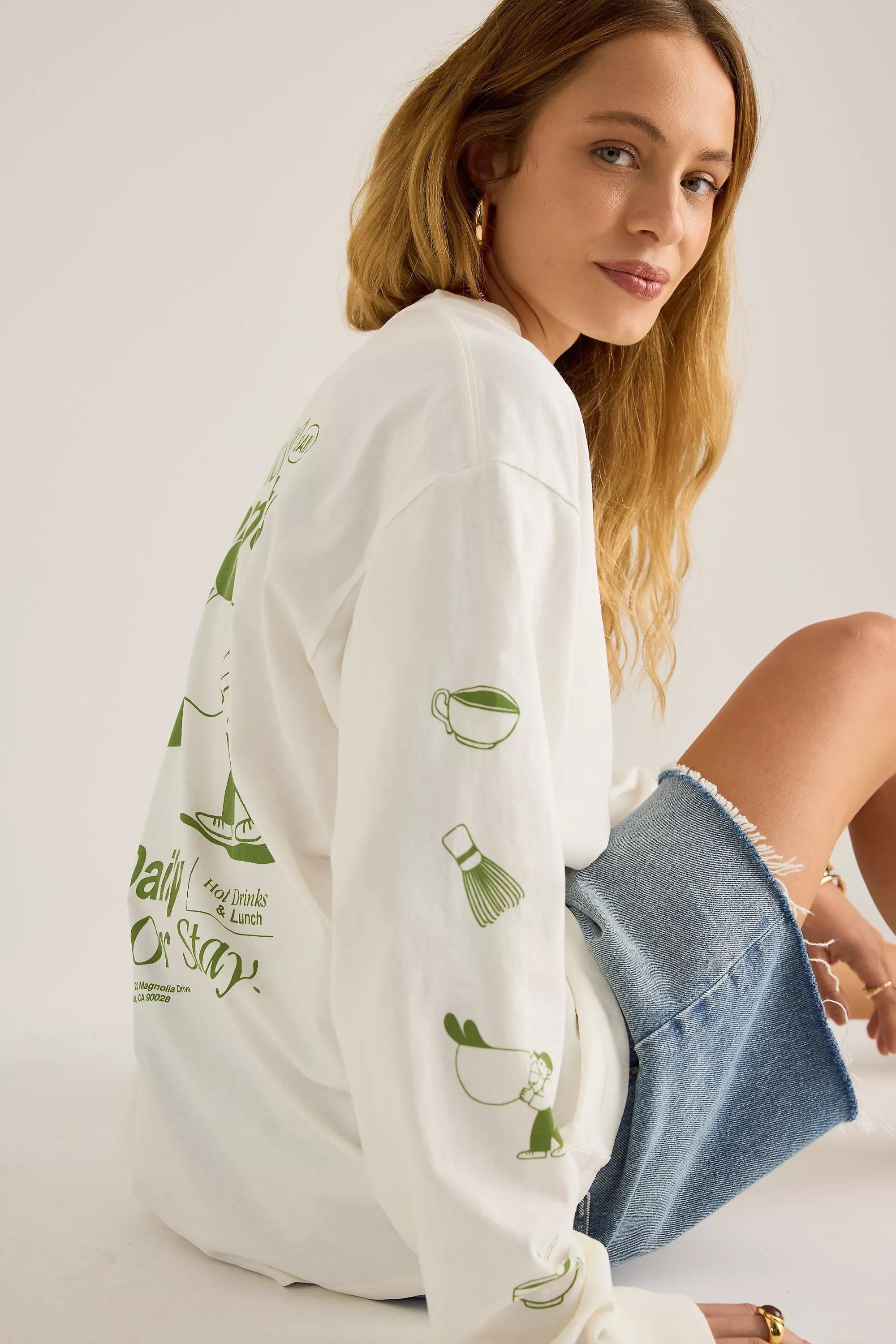 IVORY Dm Matcha Moments Ls Tee, A501_0011, large image number 3