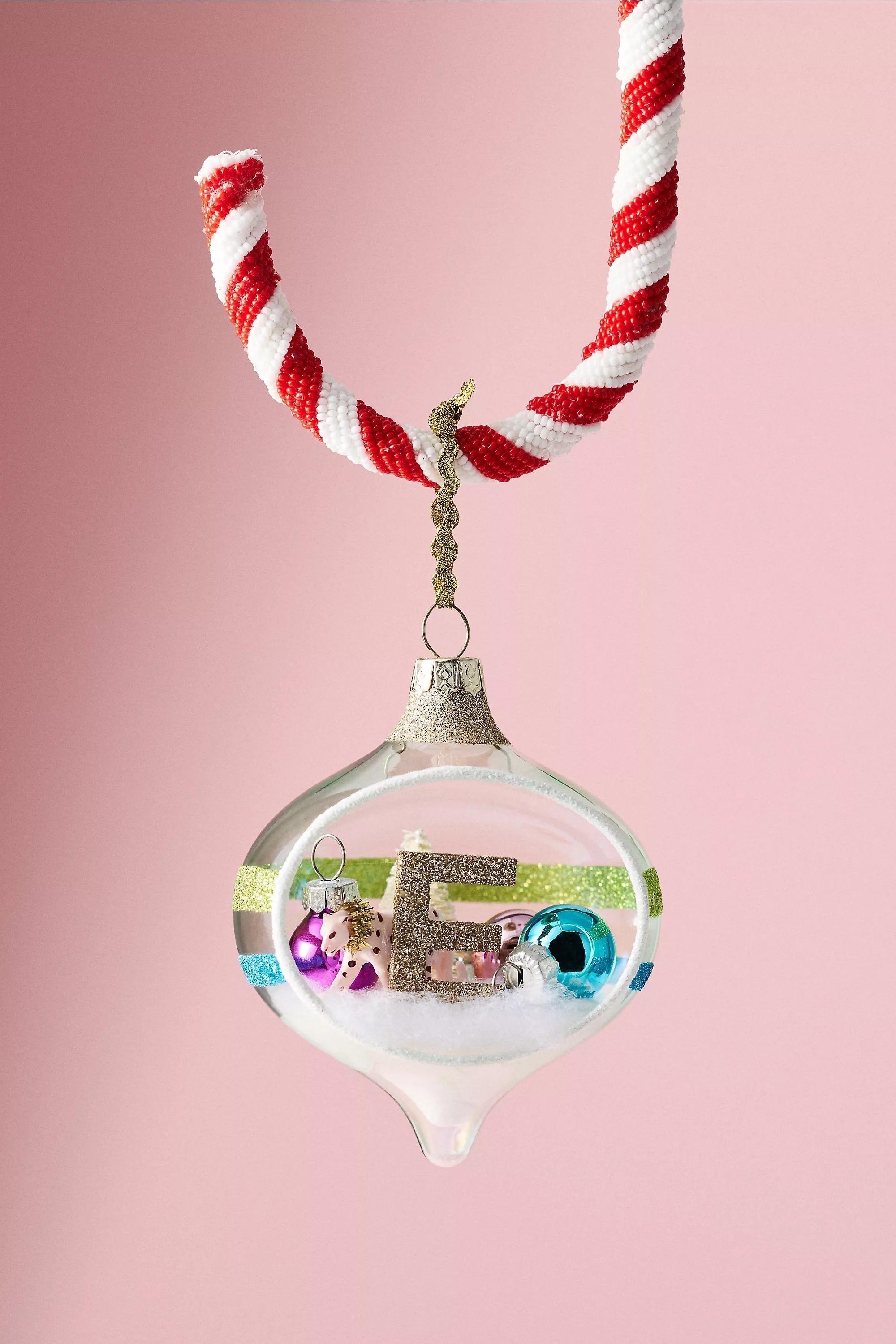 E Party Monogram Ornament, A501_0905, medium