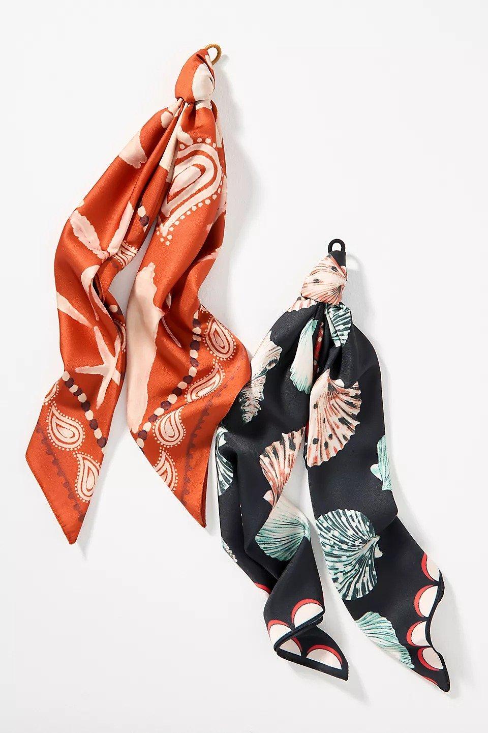 Anthropologie Set Of 2 Headscarves, , medium