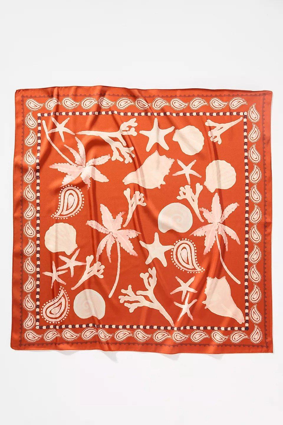Anthropologie Set Of 2 Headscarves, A501_0080, large image number 2