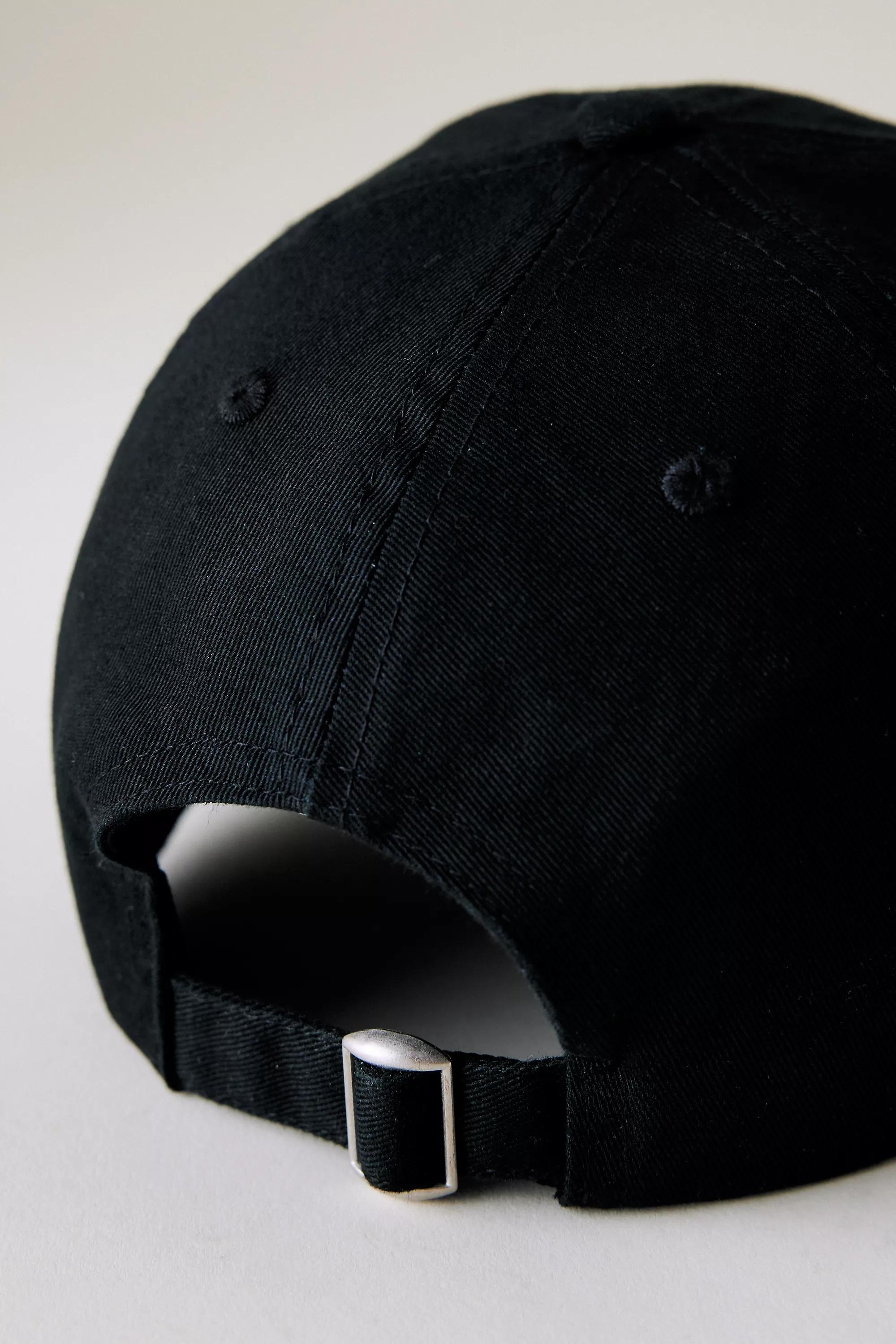 Paris Embroidered Baseball Cap, Black, A501_0001, large image number 3