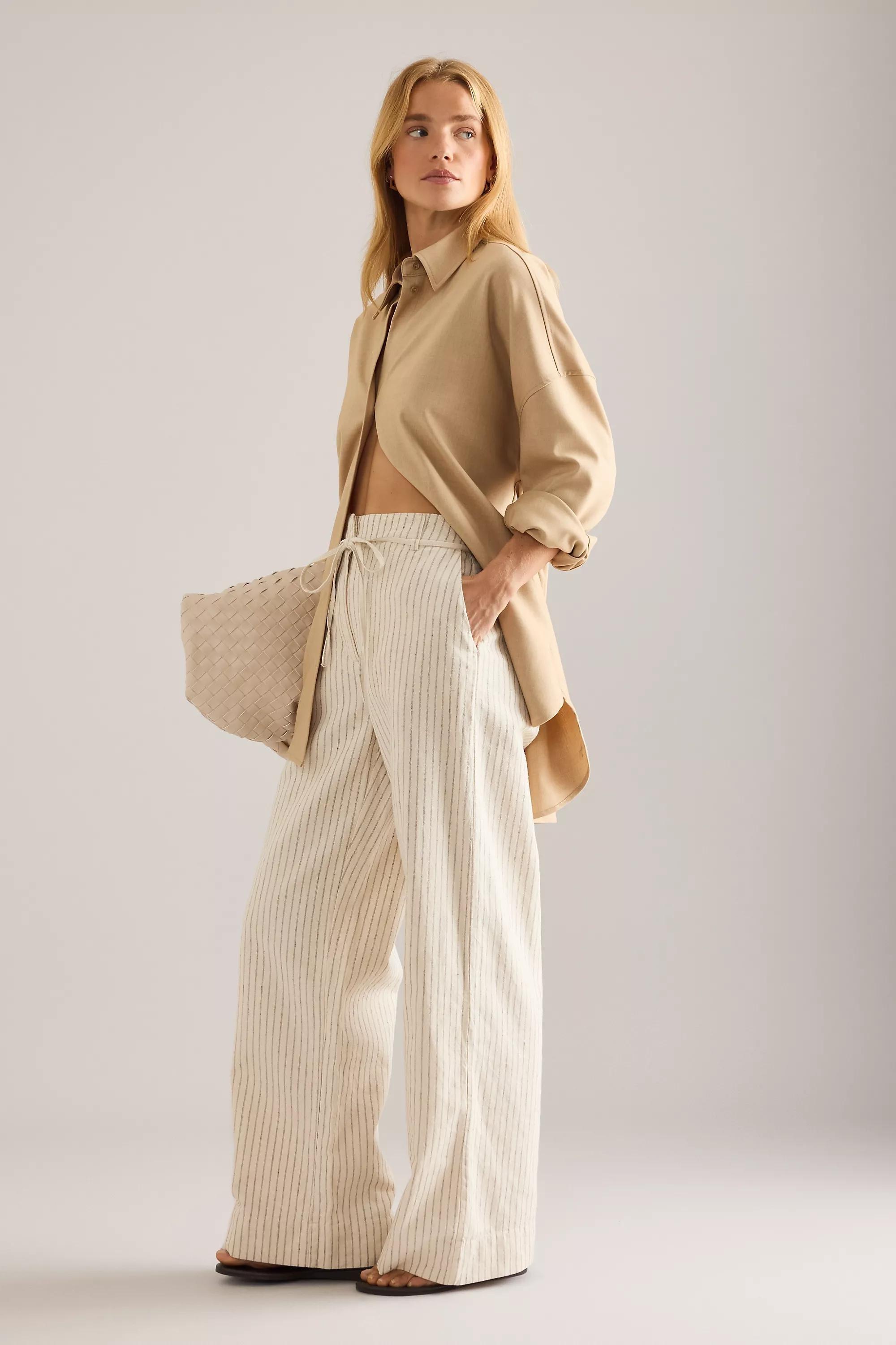 Slf Johanne Striped Pant, A501_0012, large image number 2