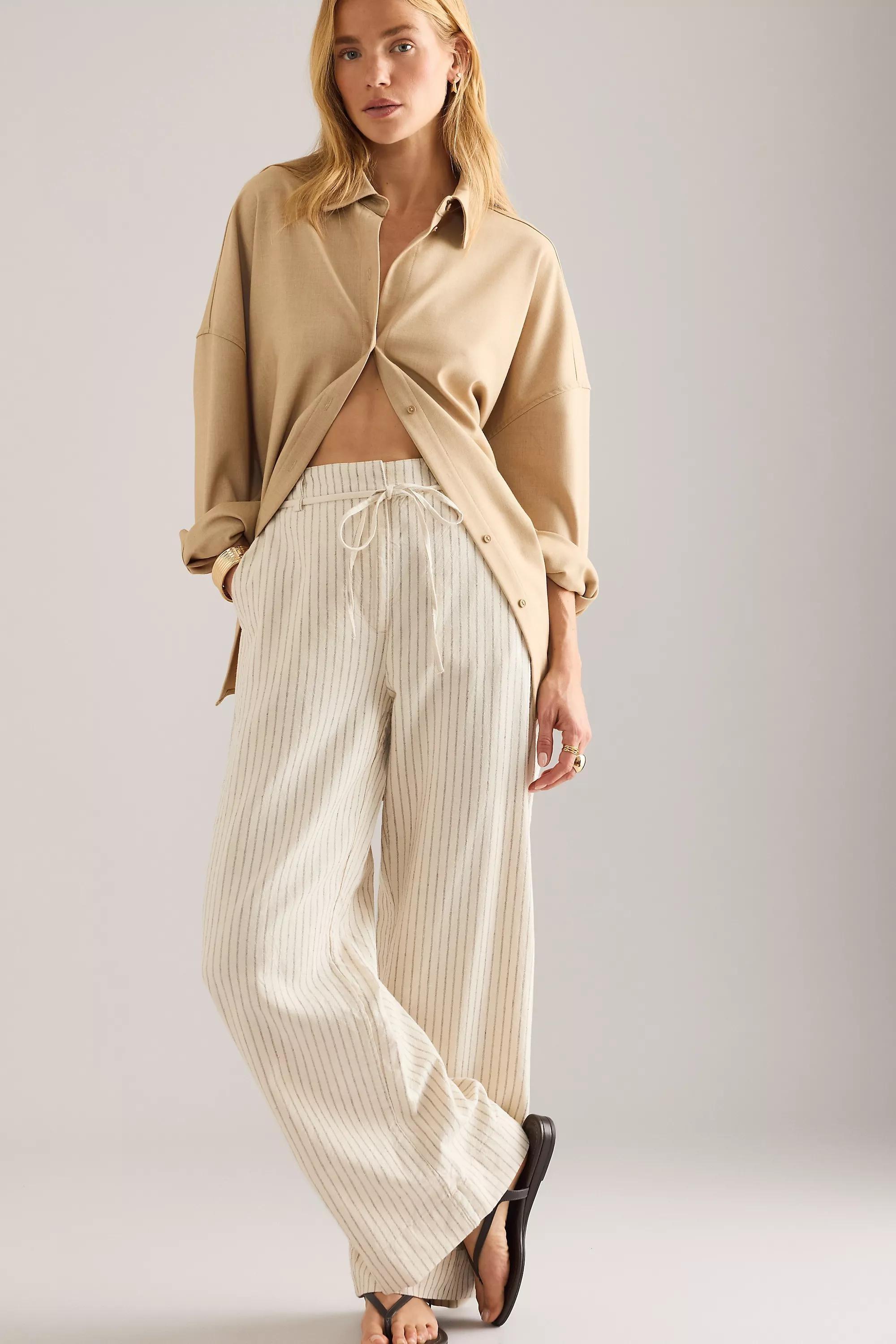 Slf Johanne Striped Pant, A501_0012, large image number 5