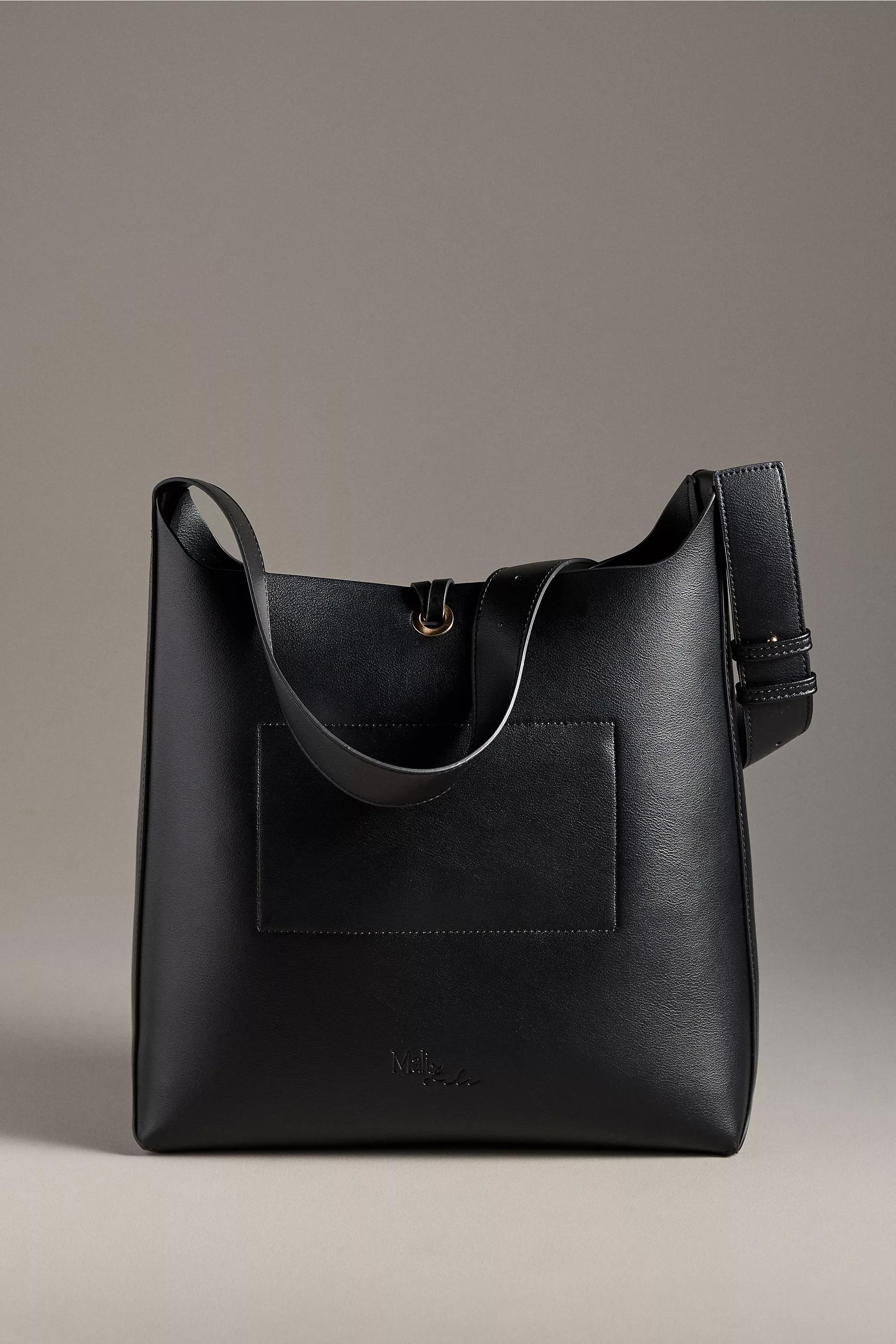 BLACK Mali + Lili Buckle Bucket Shoulder Bag, A501_0001, large image number 1