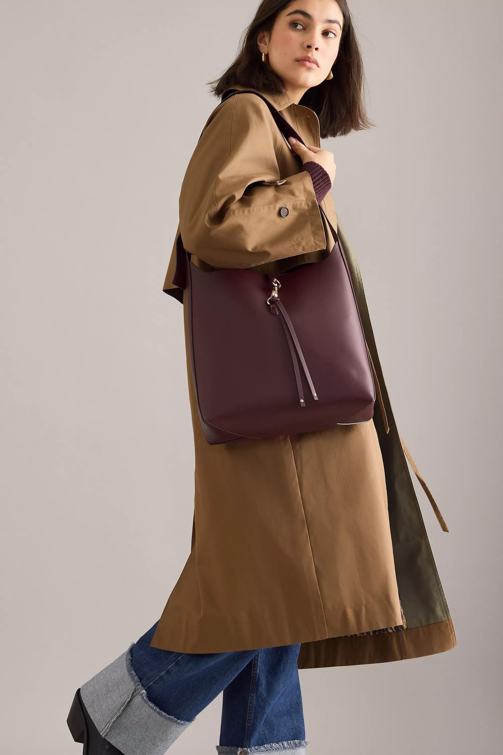 Mali + Lili Chloe Mini Shoulder Bucket Bag, Beige, A501_0061, large image number 1