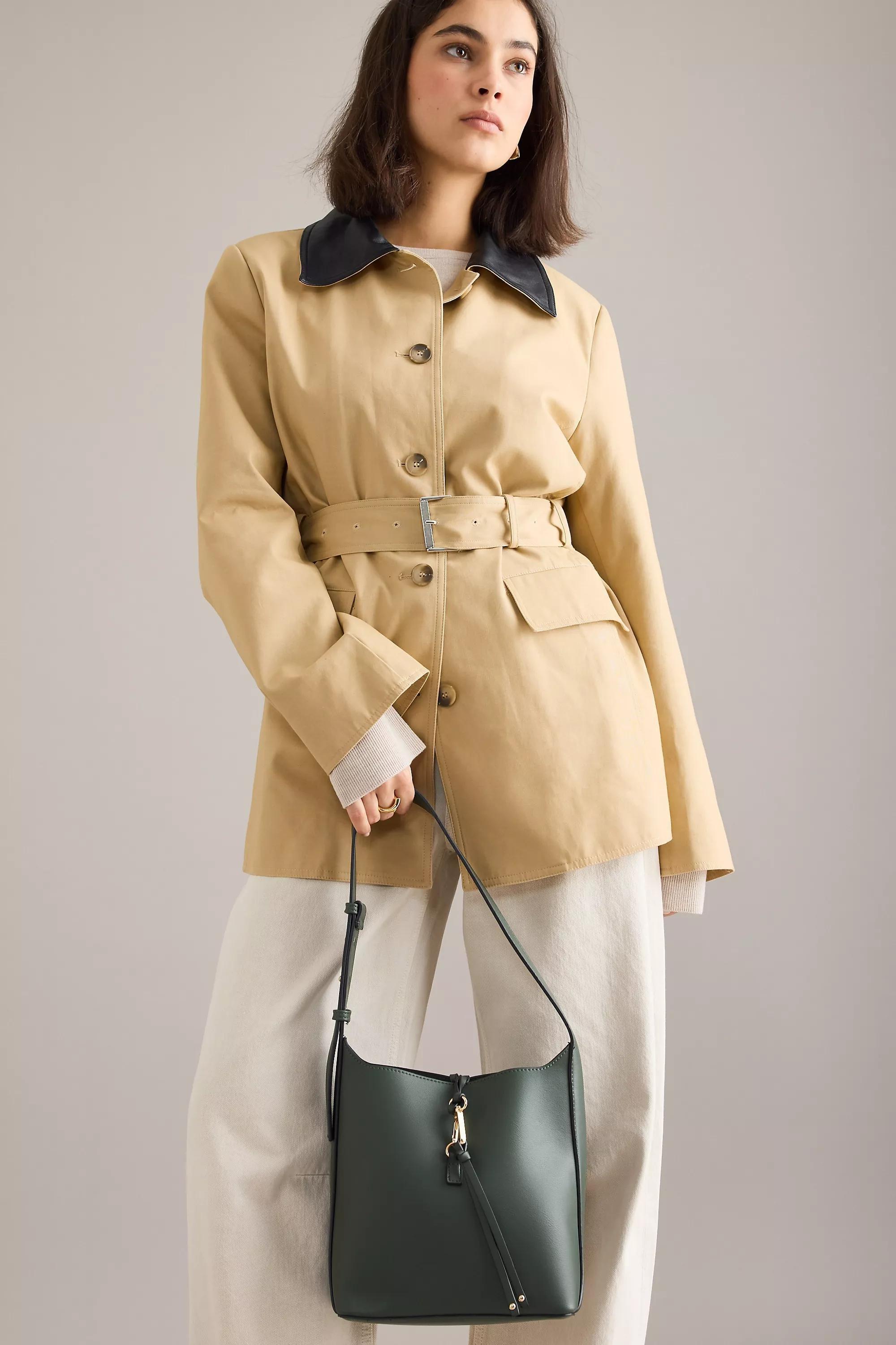 Mali + Lili Chloe Mini Shoulder Bucket Bag, Beige, A501_0237, medium