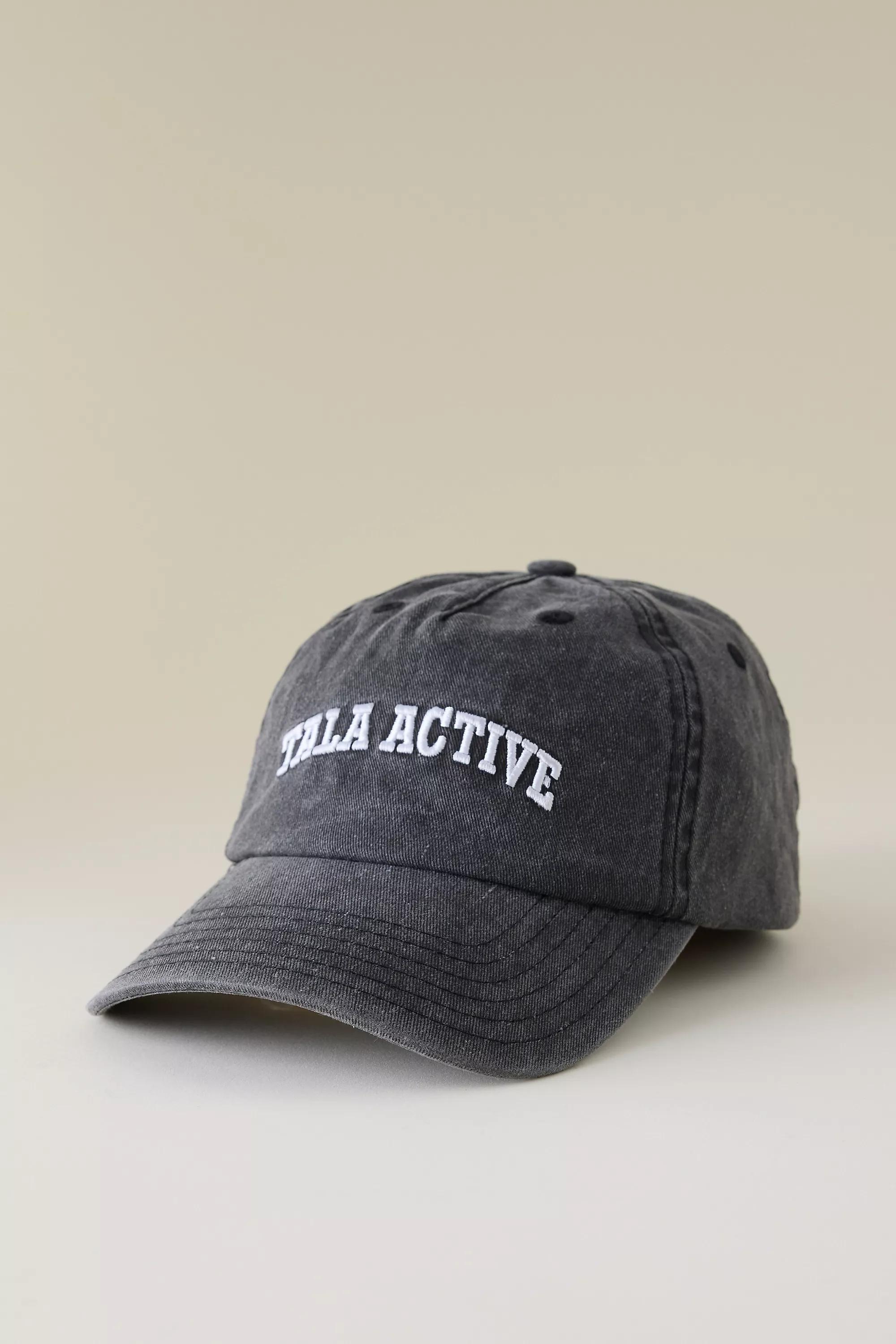 By Tala Active Embroidered Baseball Cap, Black, , medium