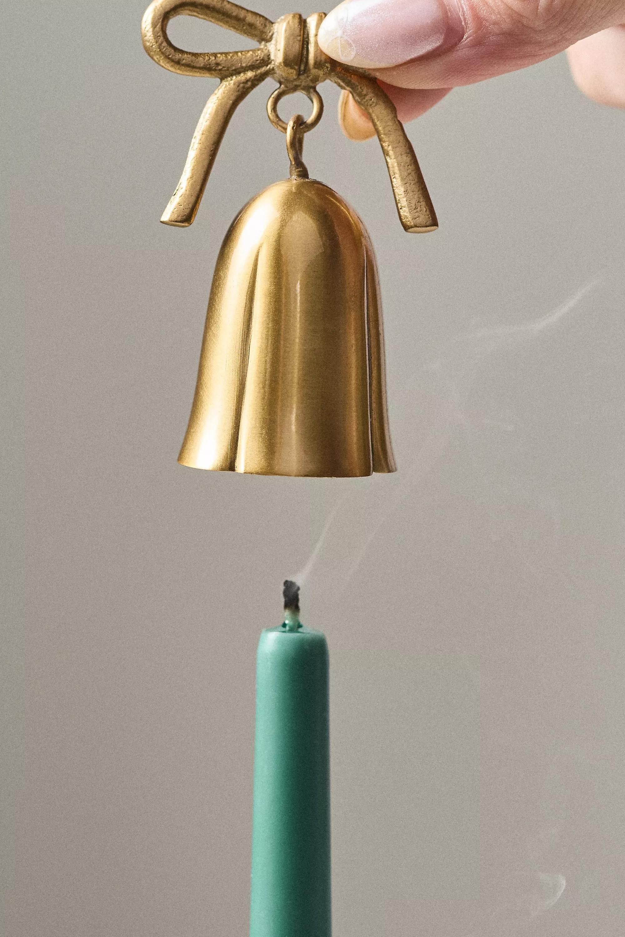Polished Brass Novelty Brass Candle Snuffer, Gold, A501_0650, large image number 1