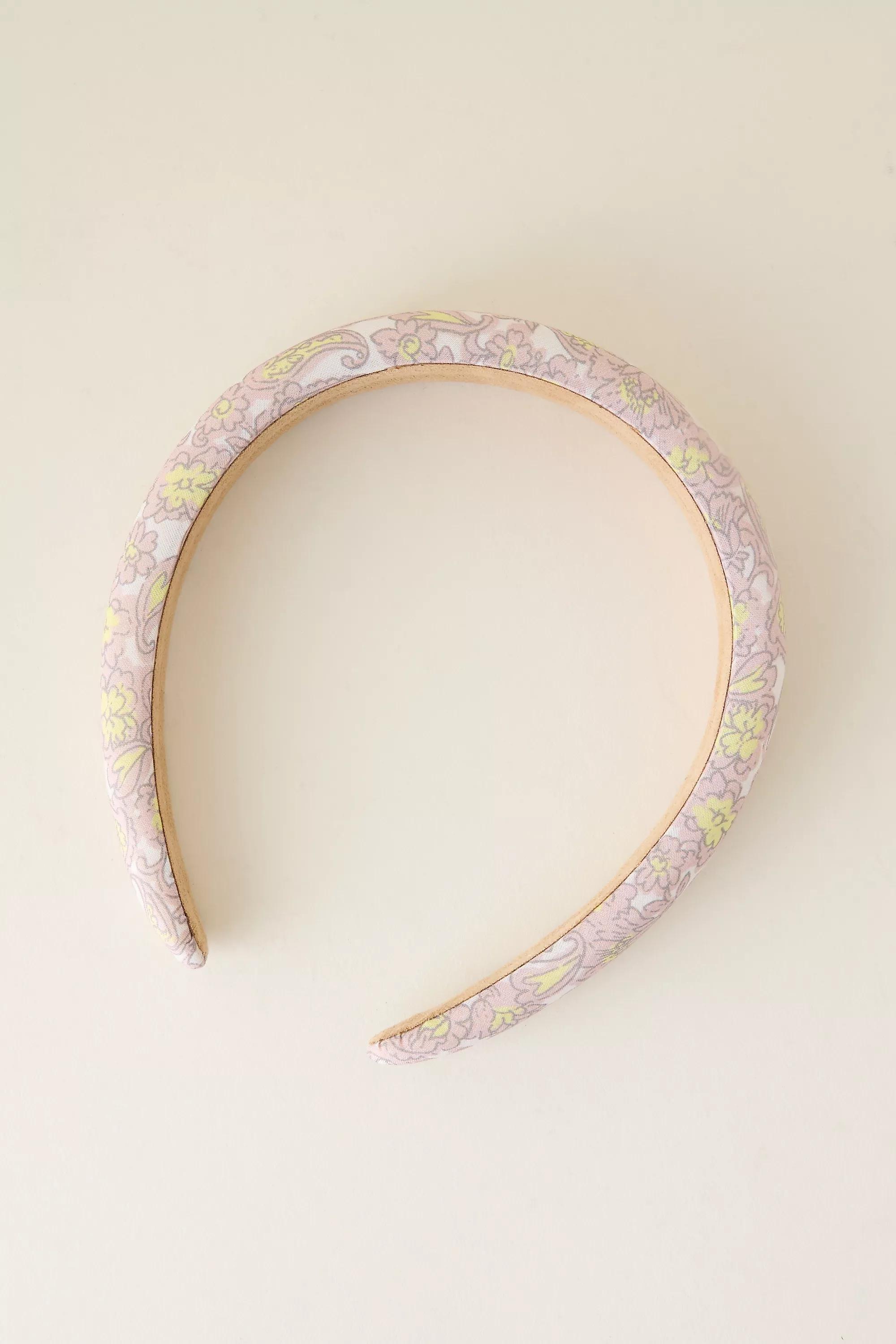 Paisley Headband, Purple, , medium