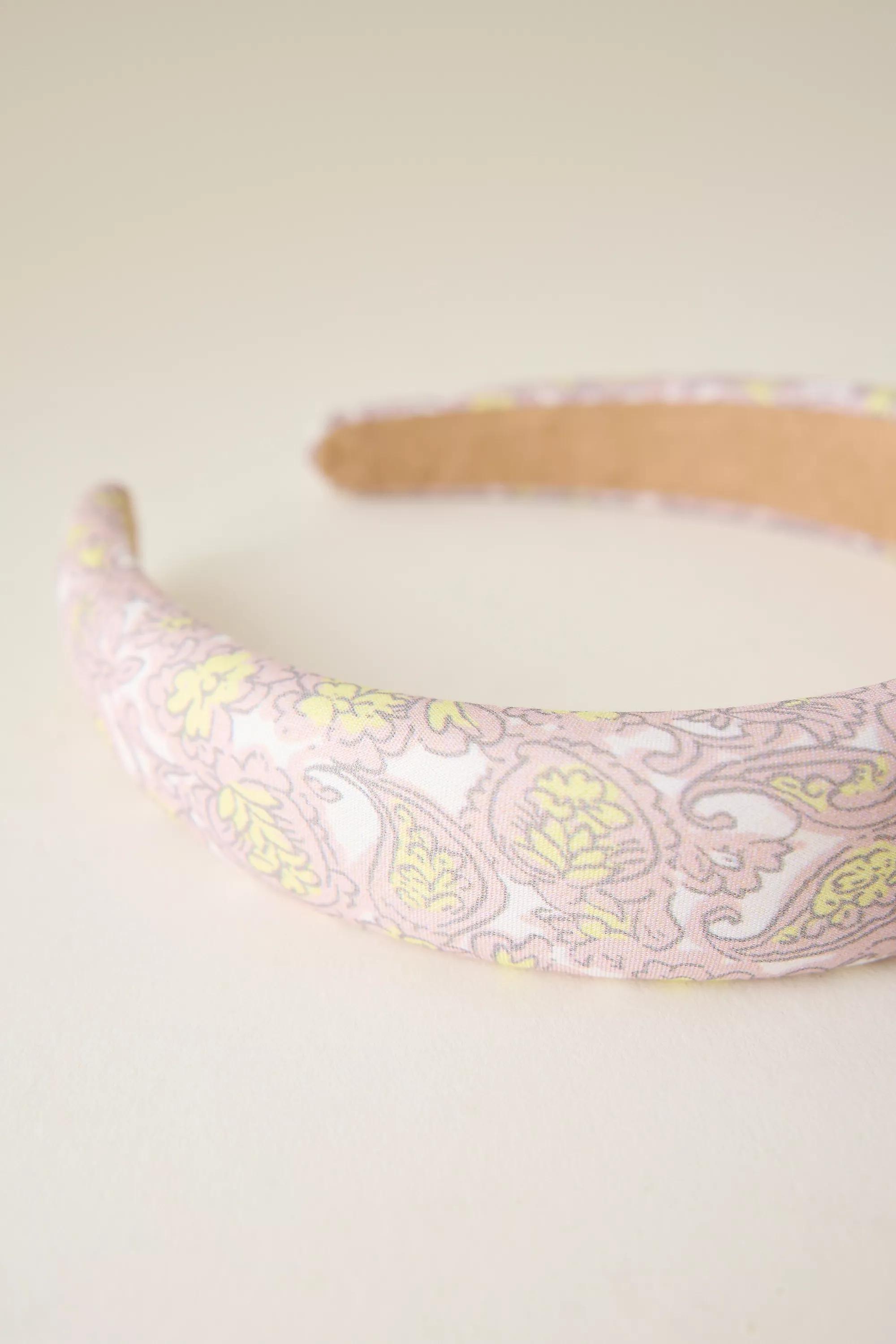 Paisley Headband, Purple, A501_0053, large image number 3