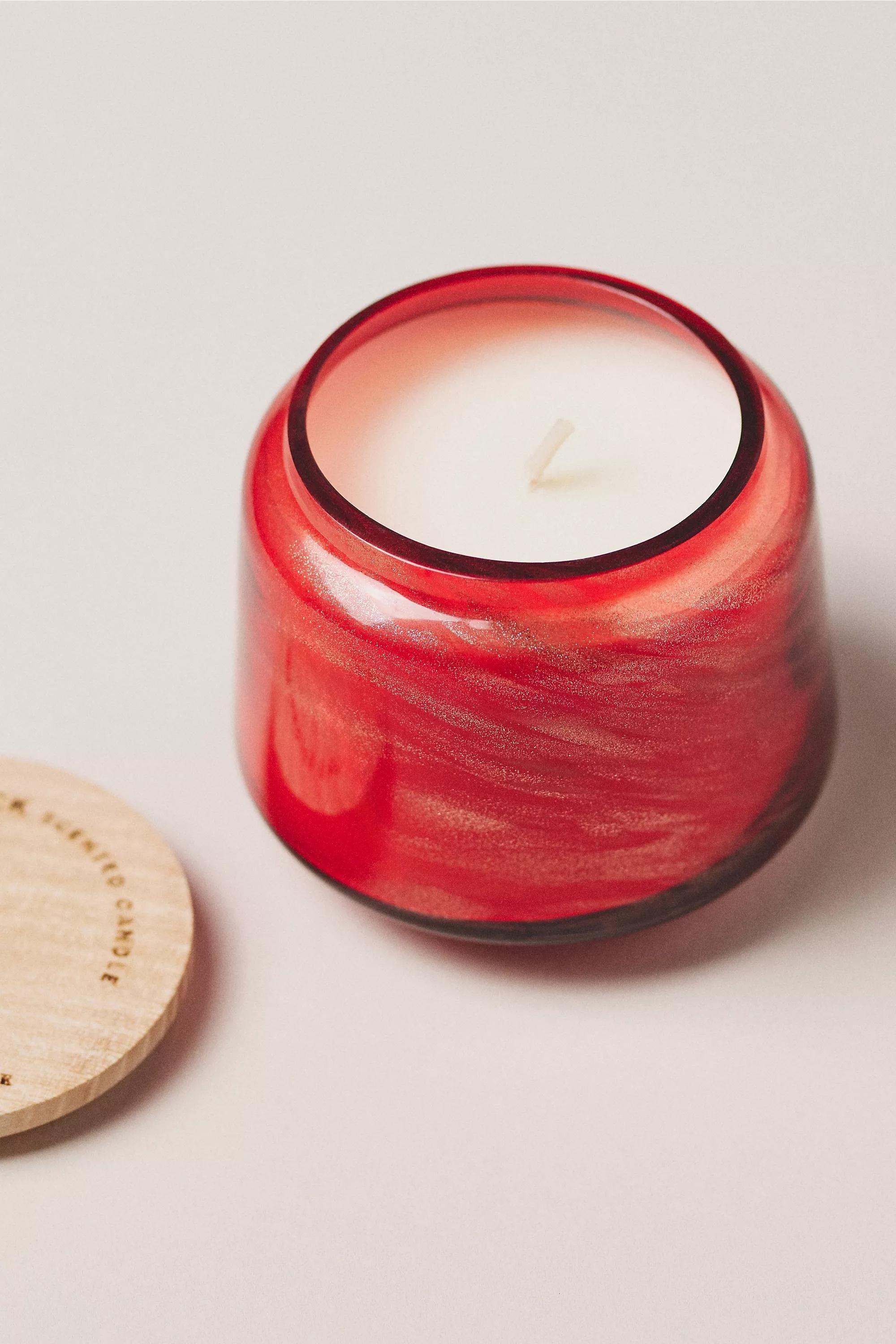 RED The Gather Candle By Anthropologie: Gourmand Peppermint Stick, A501_0060, large image number 5