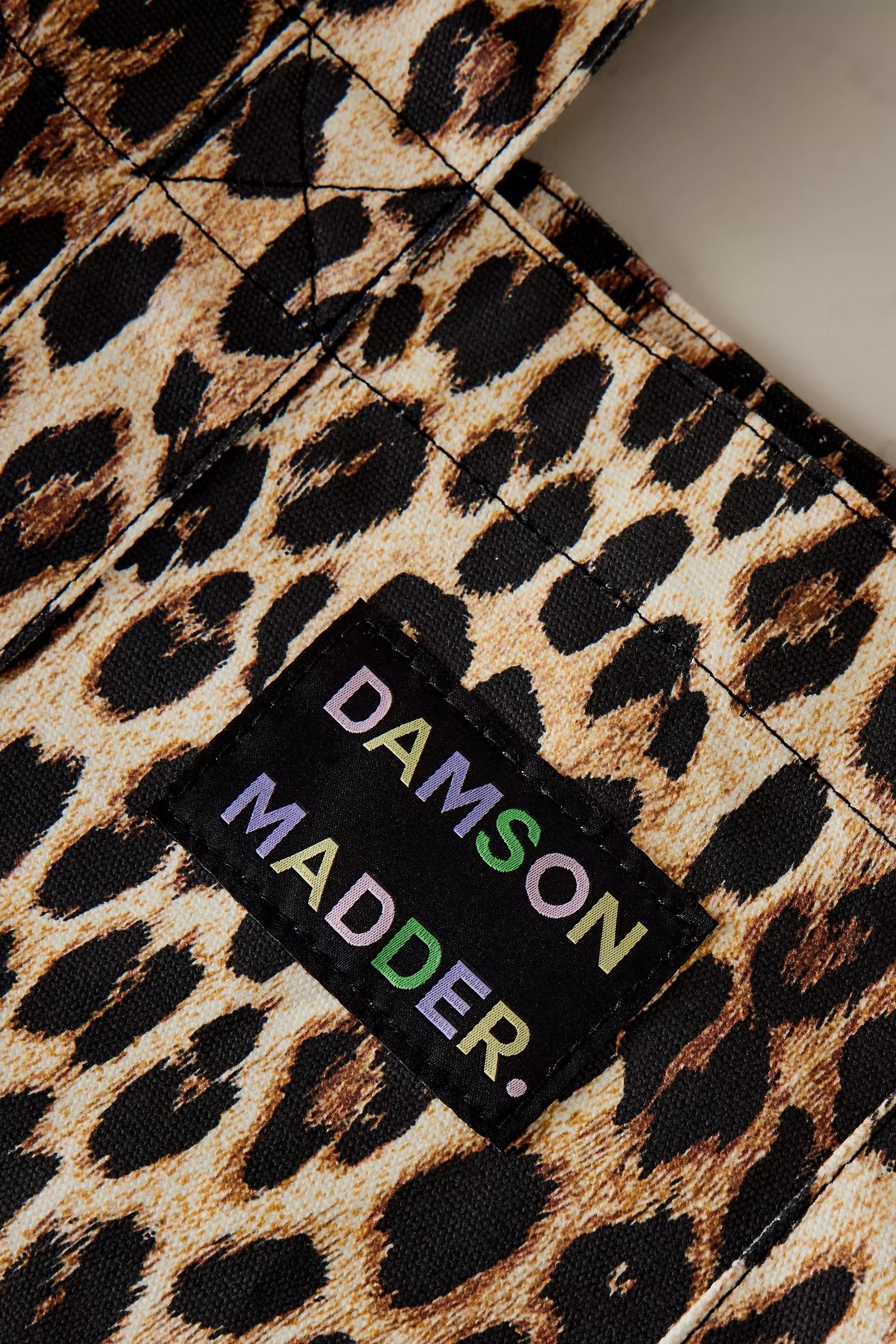 Damson Madder Leopard Tote Bag, Brown, A501_0029, large image number 4