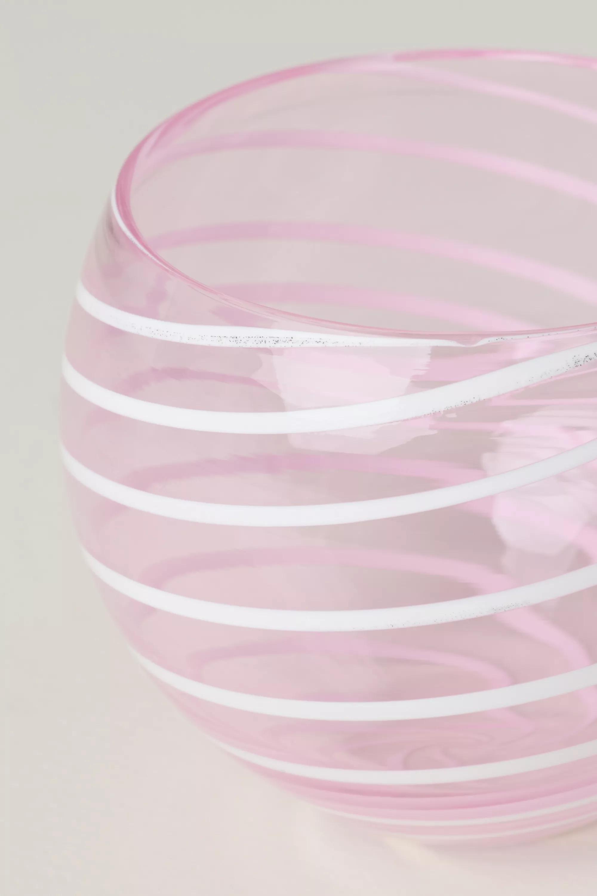 PINK Arabesque Stemless Wine Glass, A501_0066, large image number 3