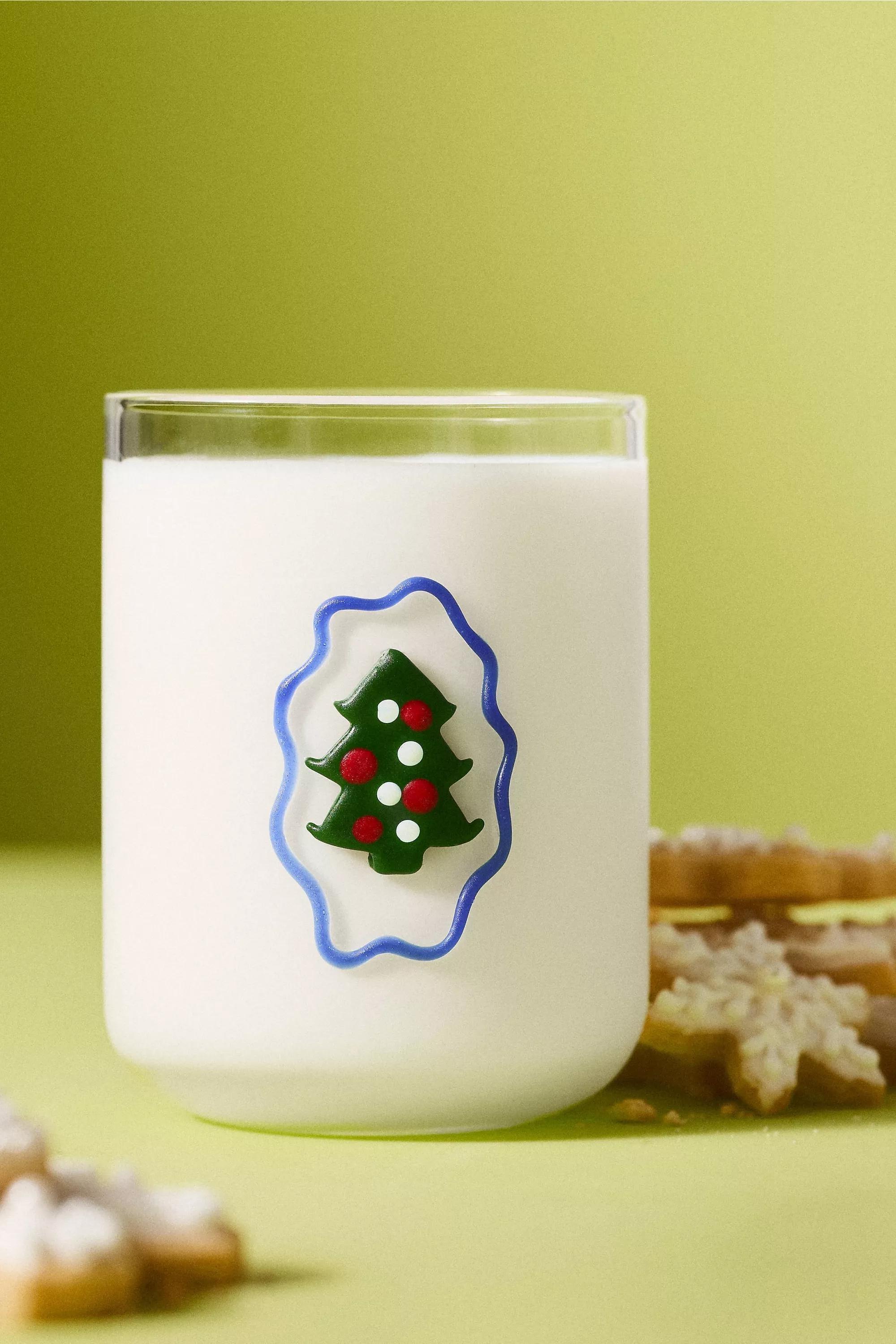 Love Notes Holiday Juice Glass, Green, Green, large image number 0