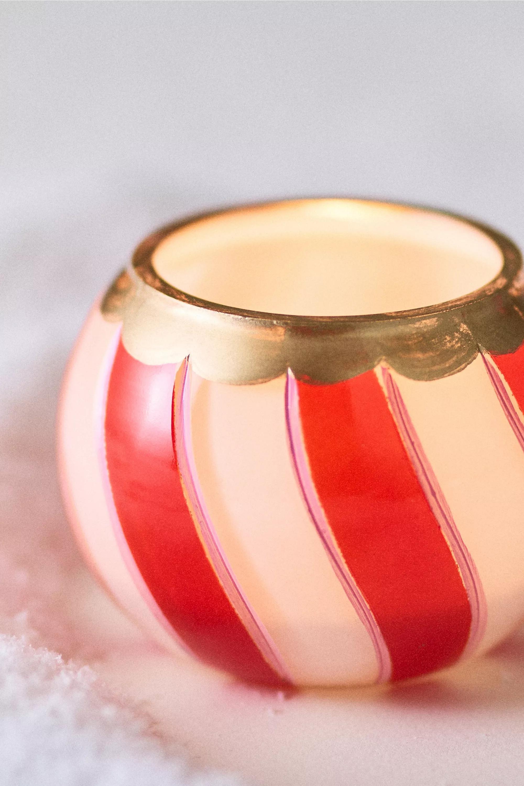 Holiday Round Ornament, Red, A501_0060, medium