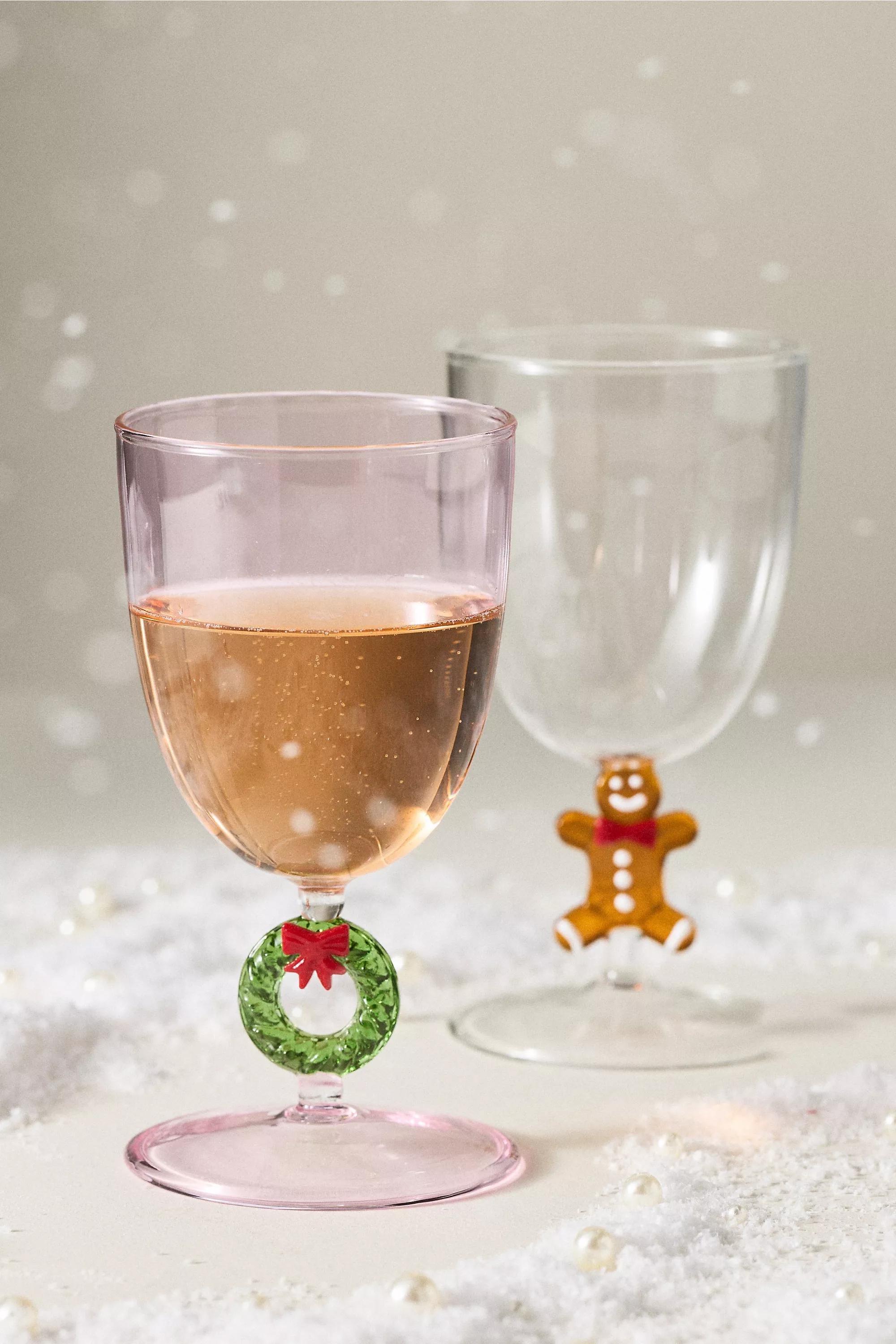 Clara Wine Glass, Green, A501_0030, large image number 1