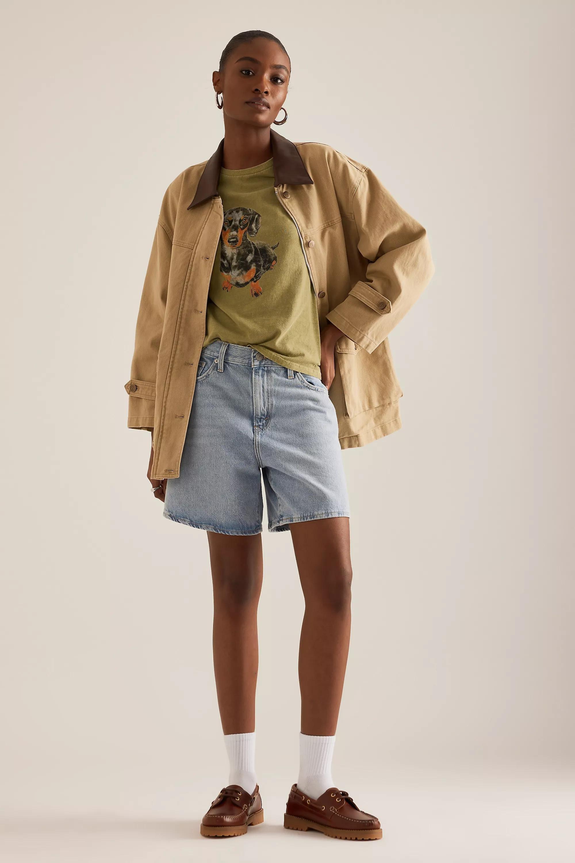 By Anthropologie Printed T- Shirt, Green, , large image number 2
