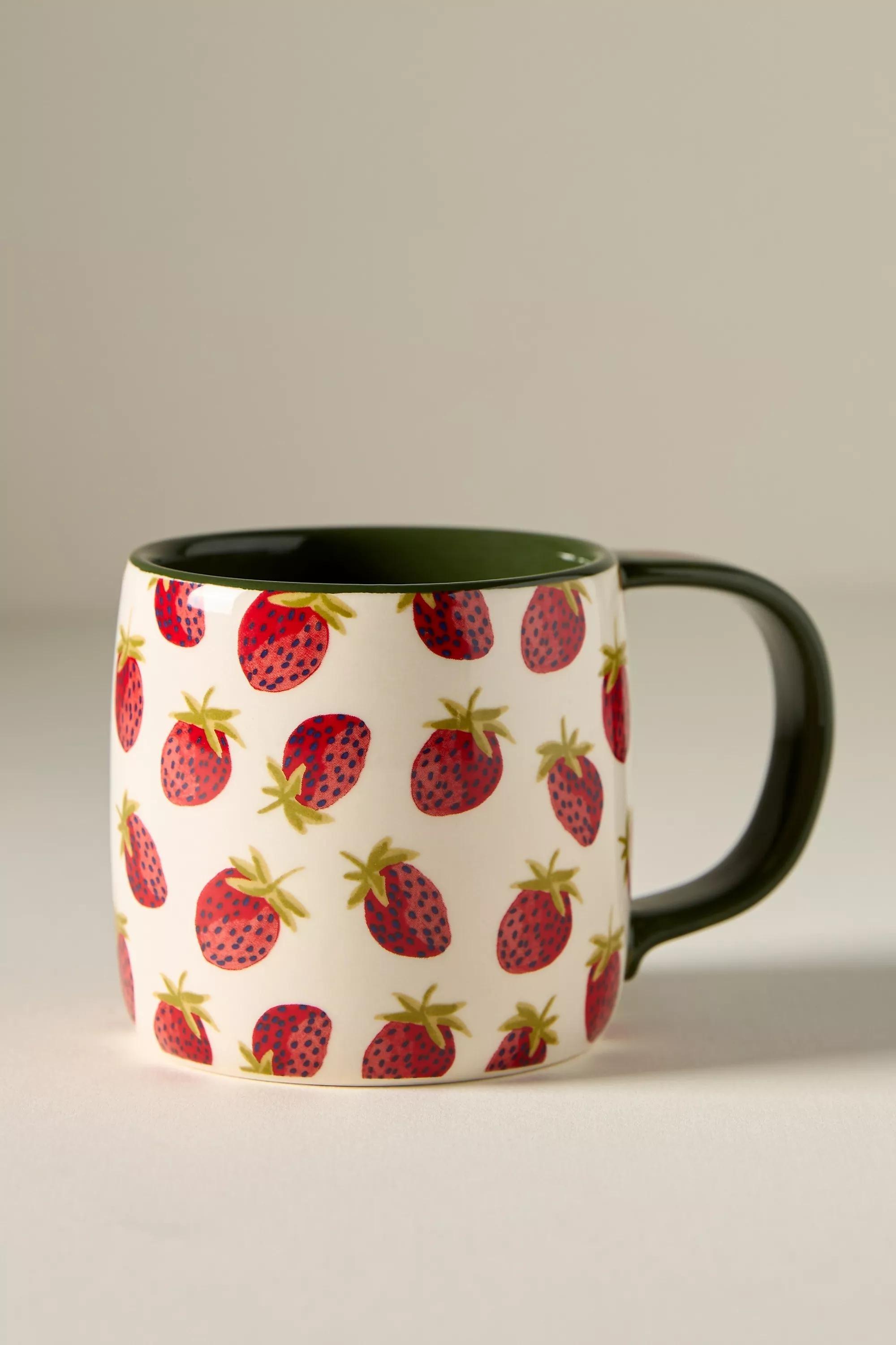 Berry Berry Stoneware Mug, Red, A501_0060, large image number 1