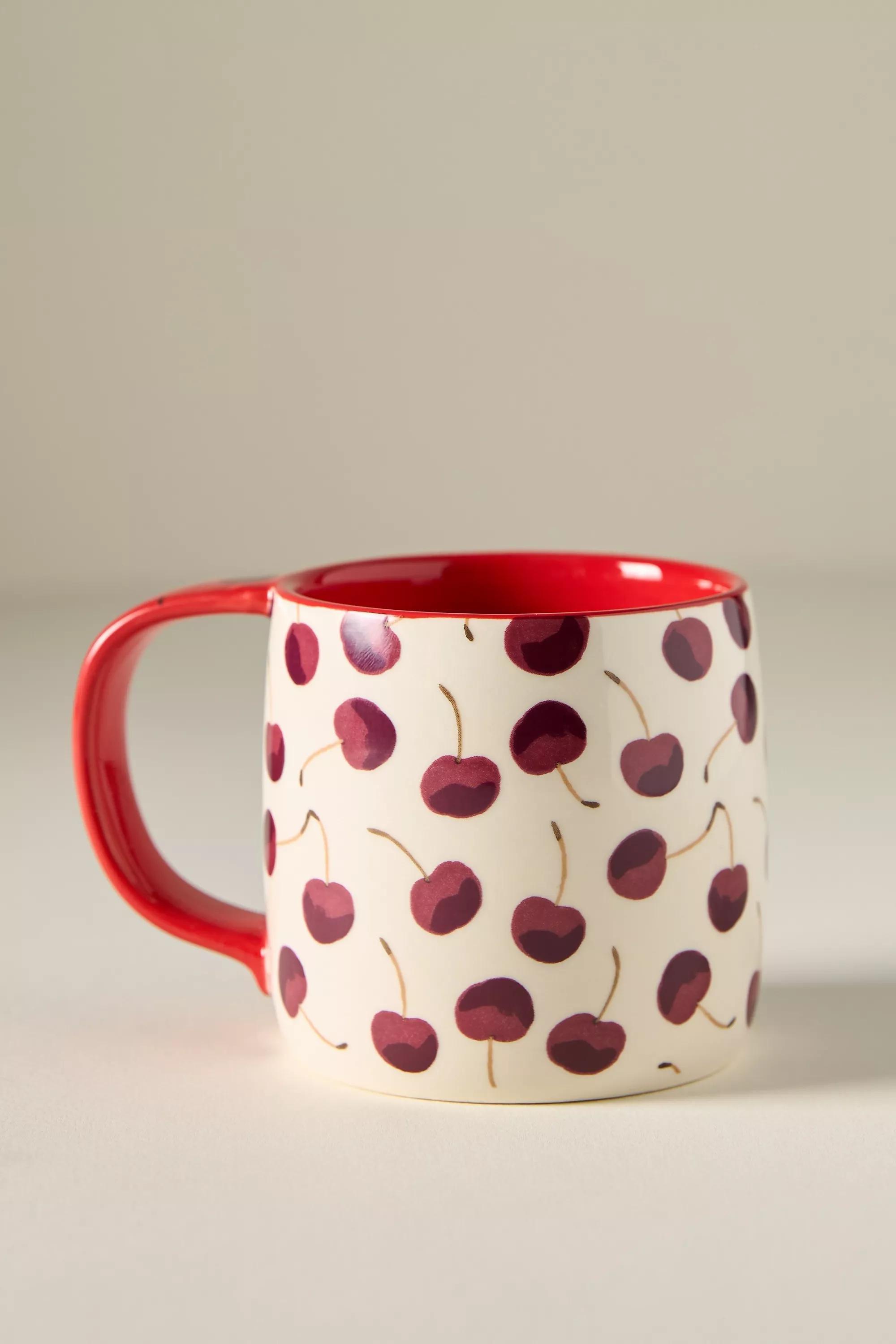 Berry Berry Stoneware Mug, Red, A501_0069, large image number 1