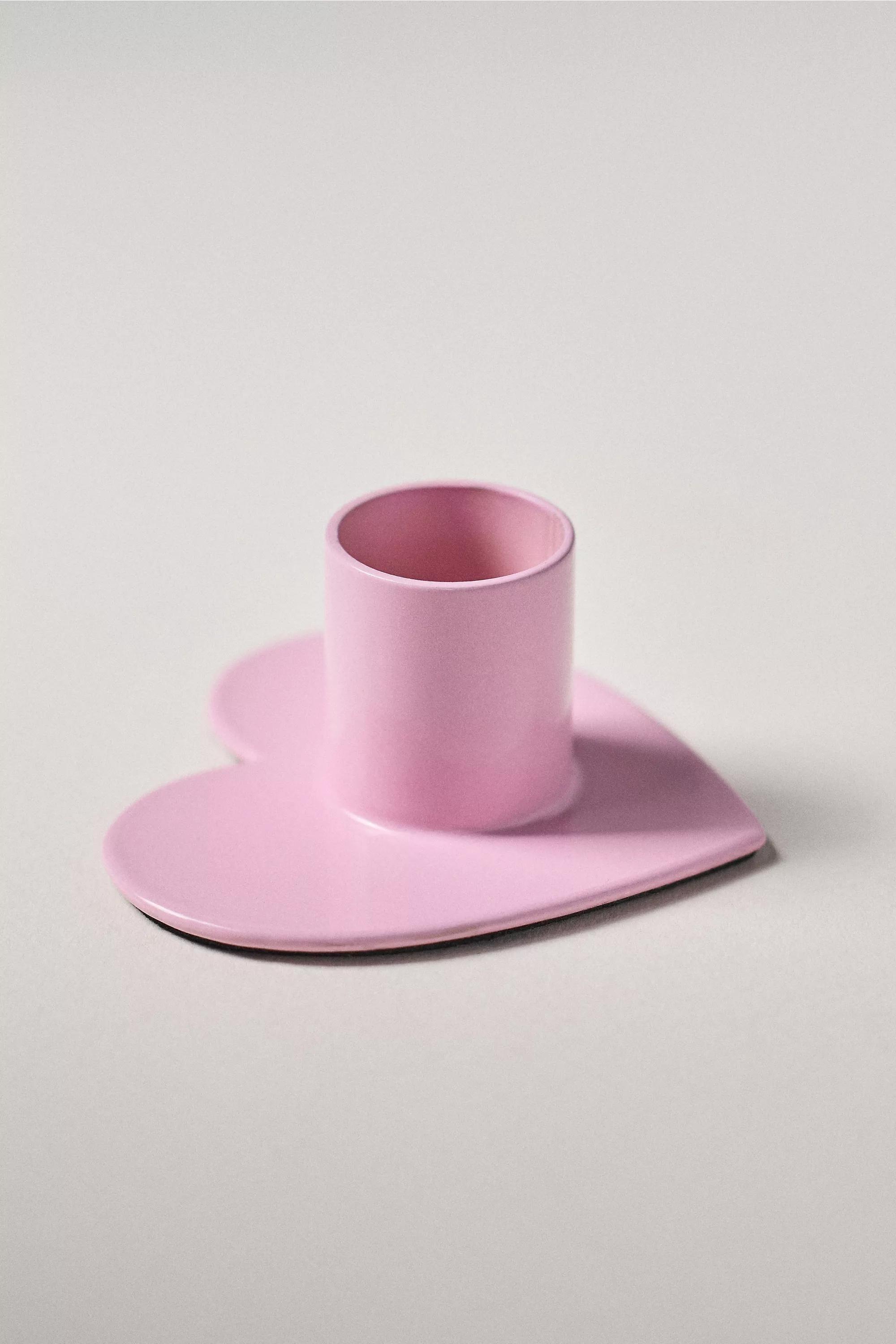 Tia Icon Candleholder, Pink, A501_0066, large image number 0