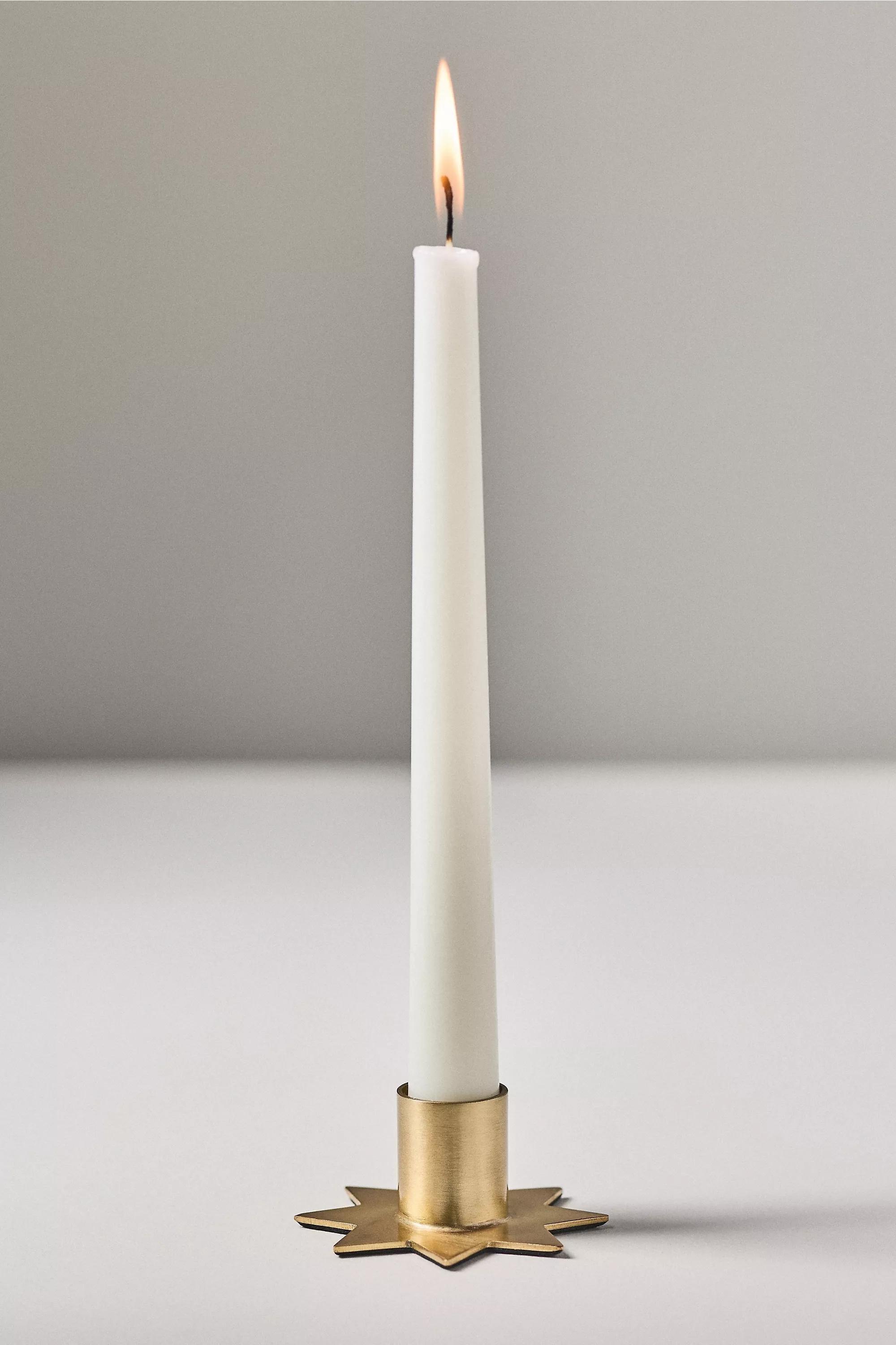 Tia Icon Candleholder, Gold, A501_0070, large image number 1