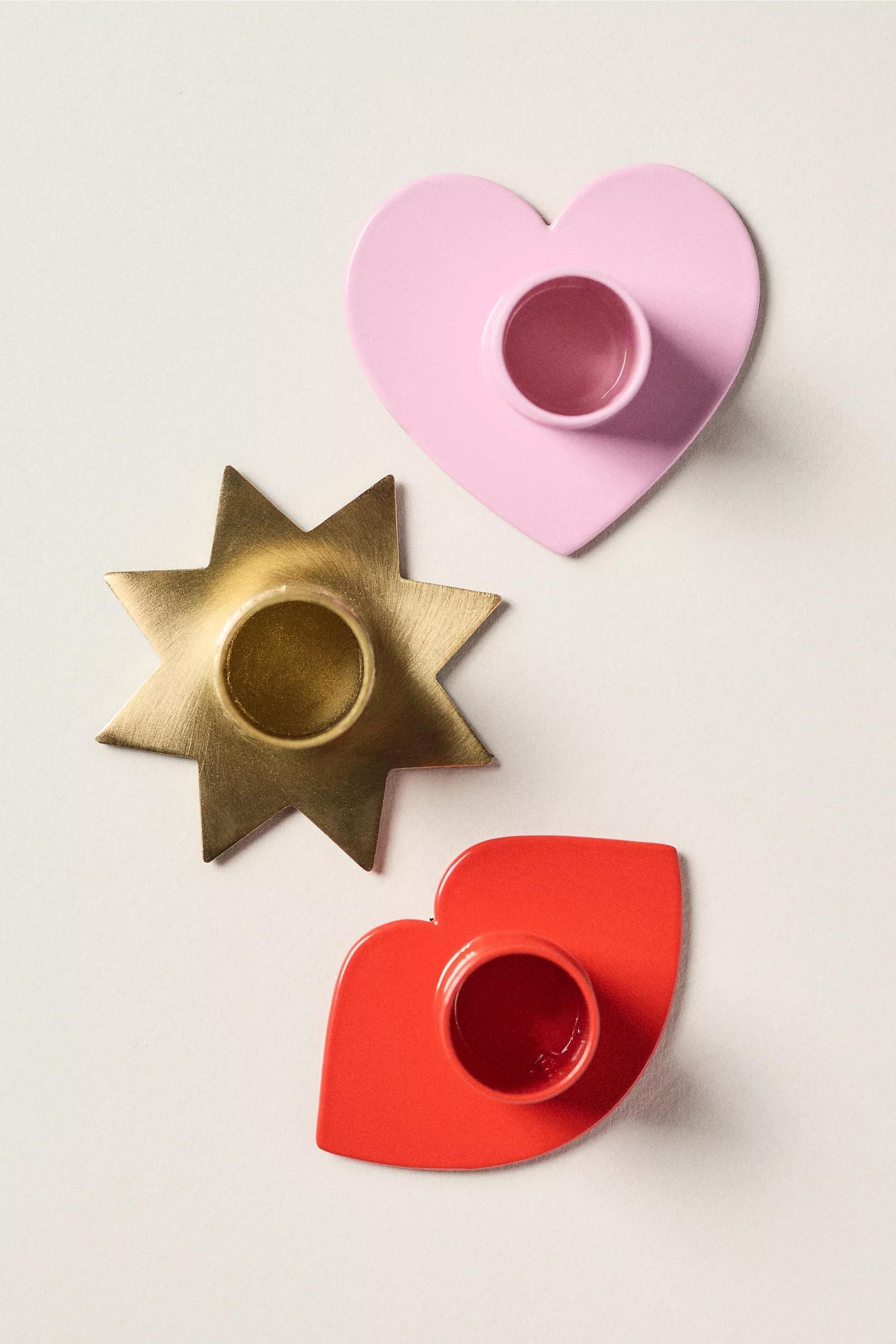 Tia Icon Candleholder, Red, A501_0060, medium