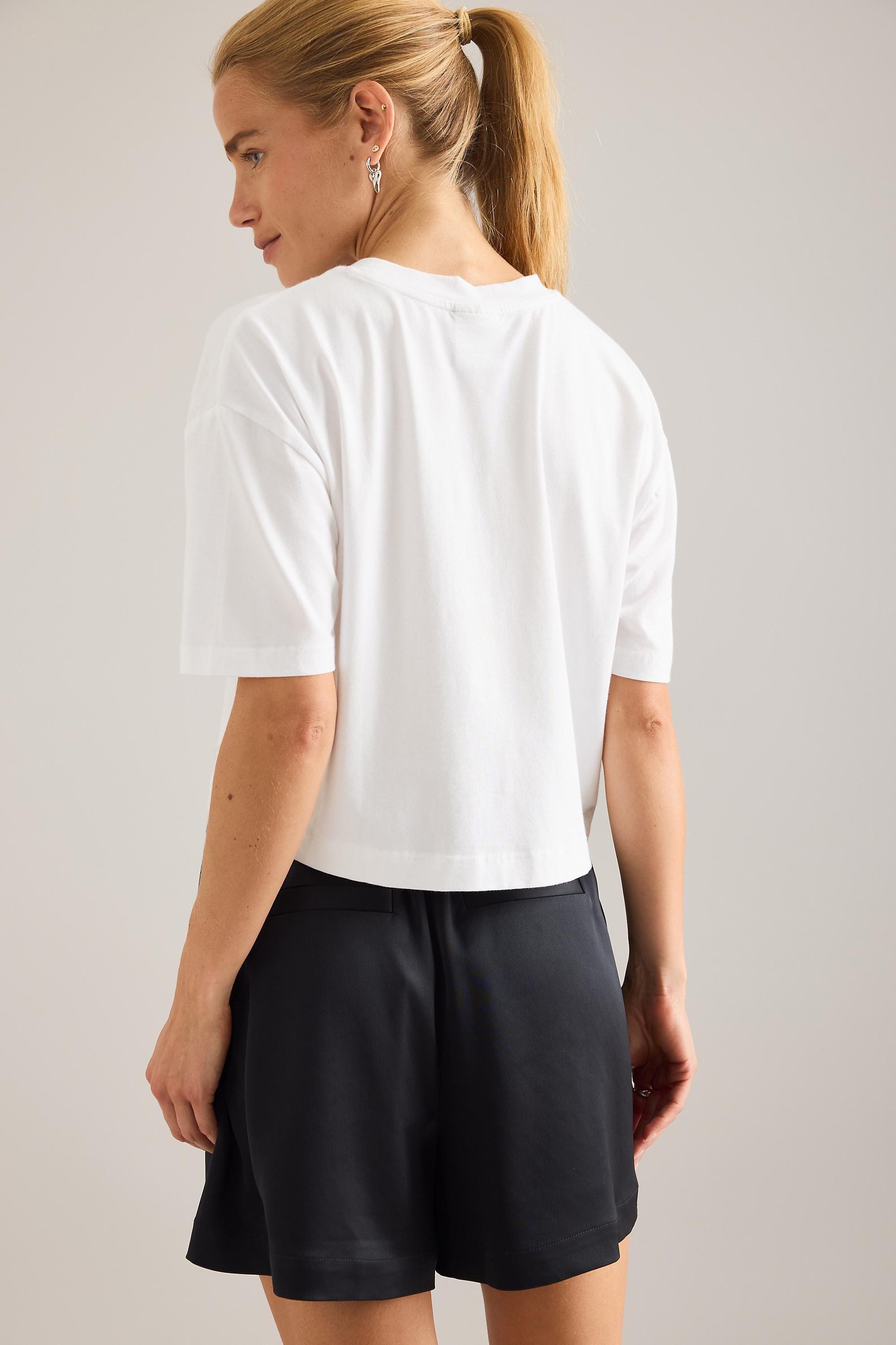 Varley Venice T-Shirt, White, White, large image number 1