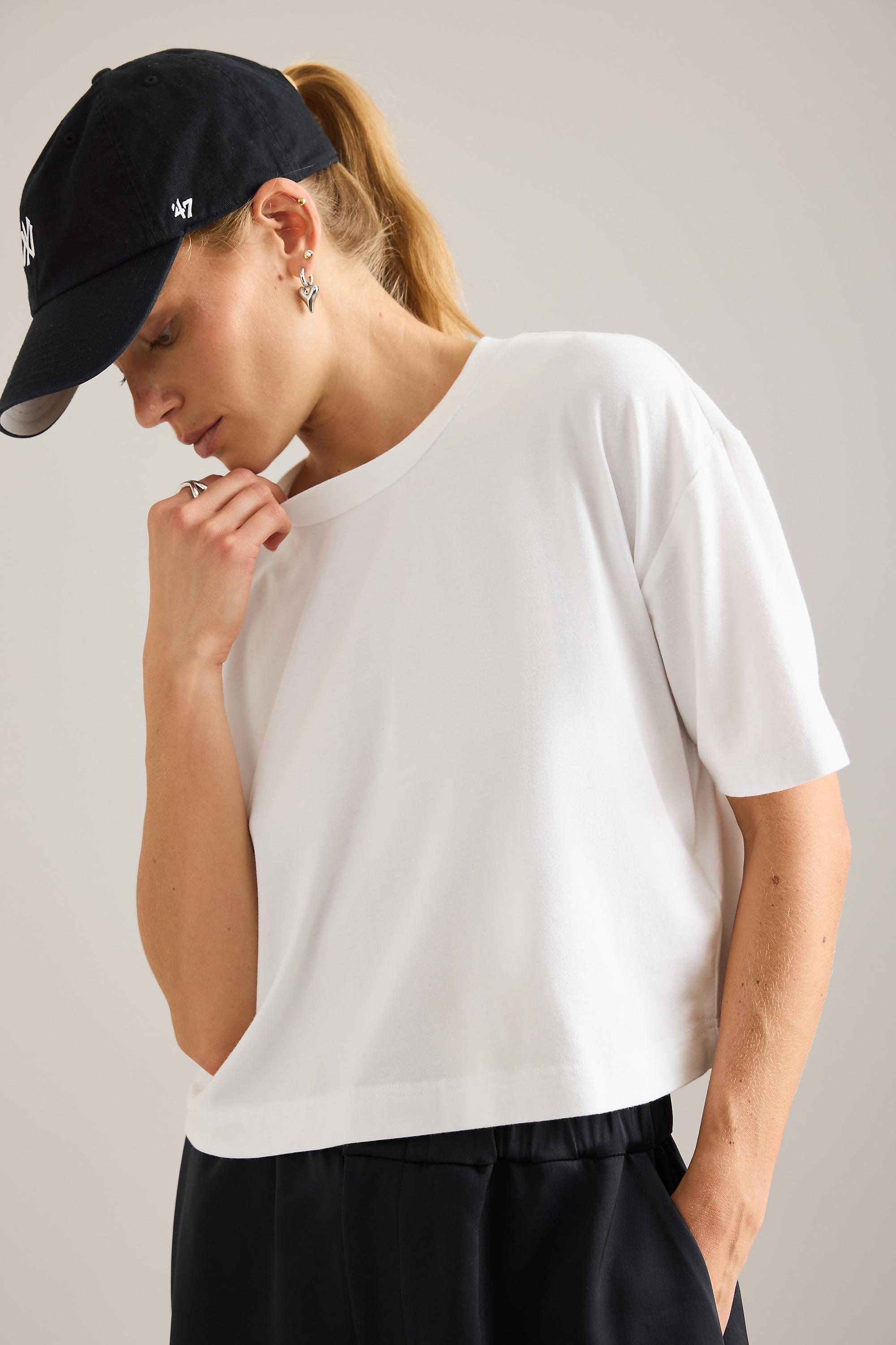 Varley Venice T-Shirt, White, White, large image number 3