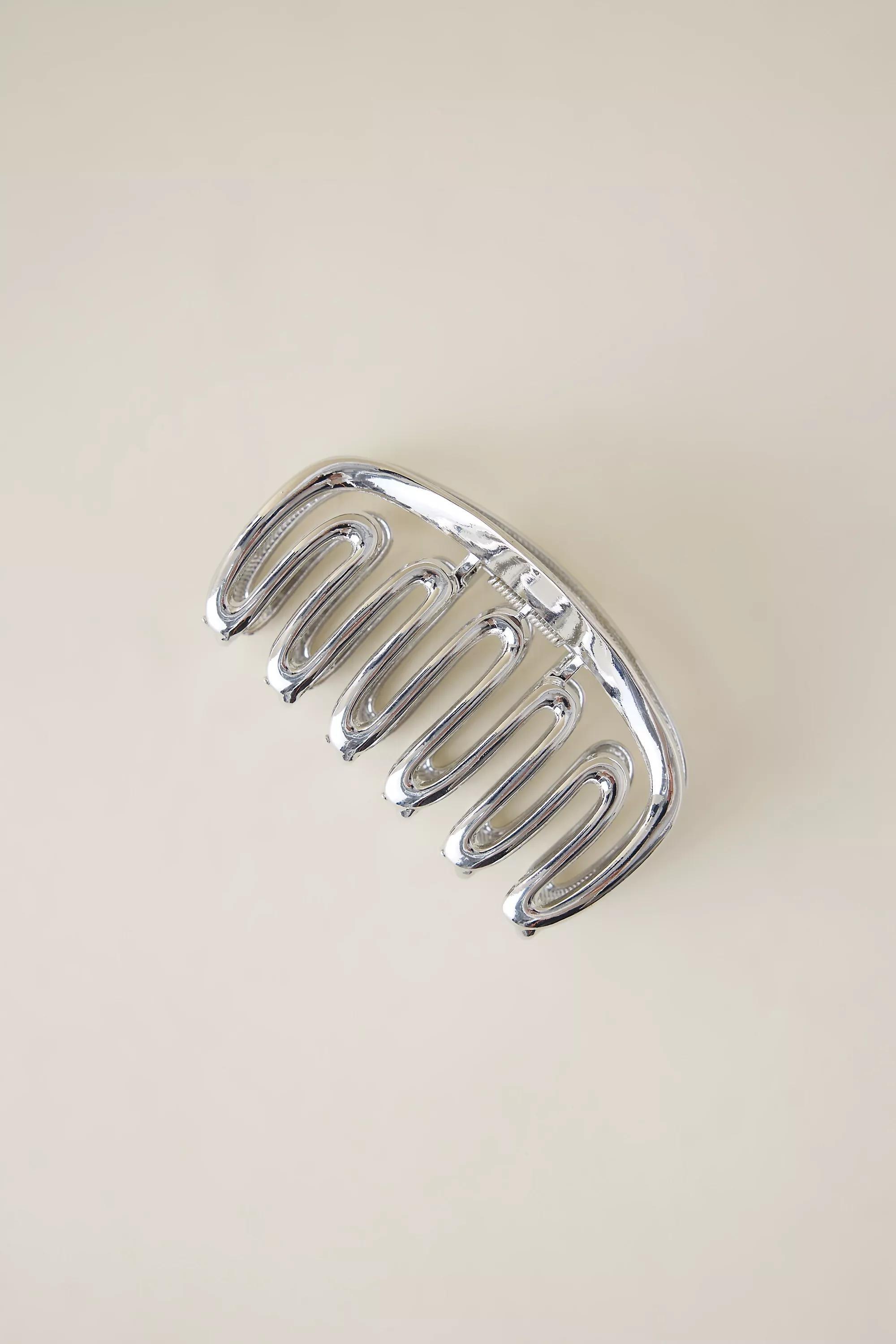 Metal Chunky Hair Claw Clip, A501_0007, large image number 0