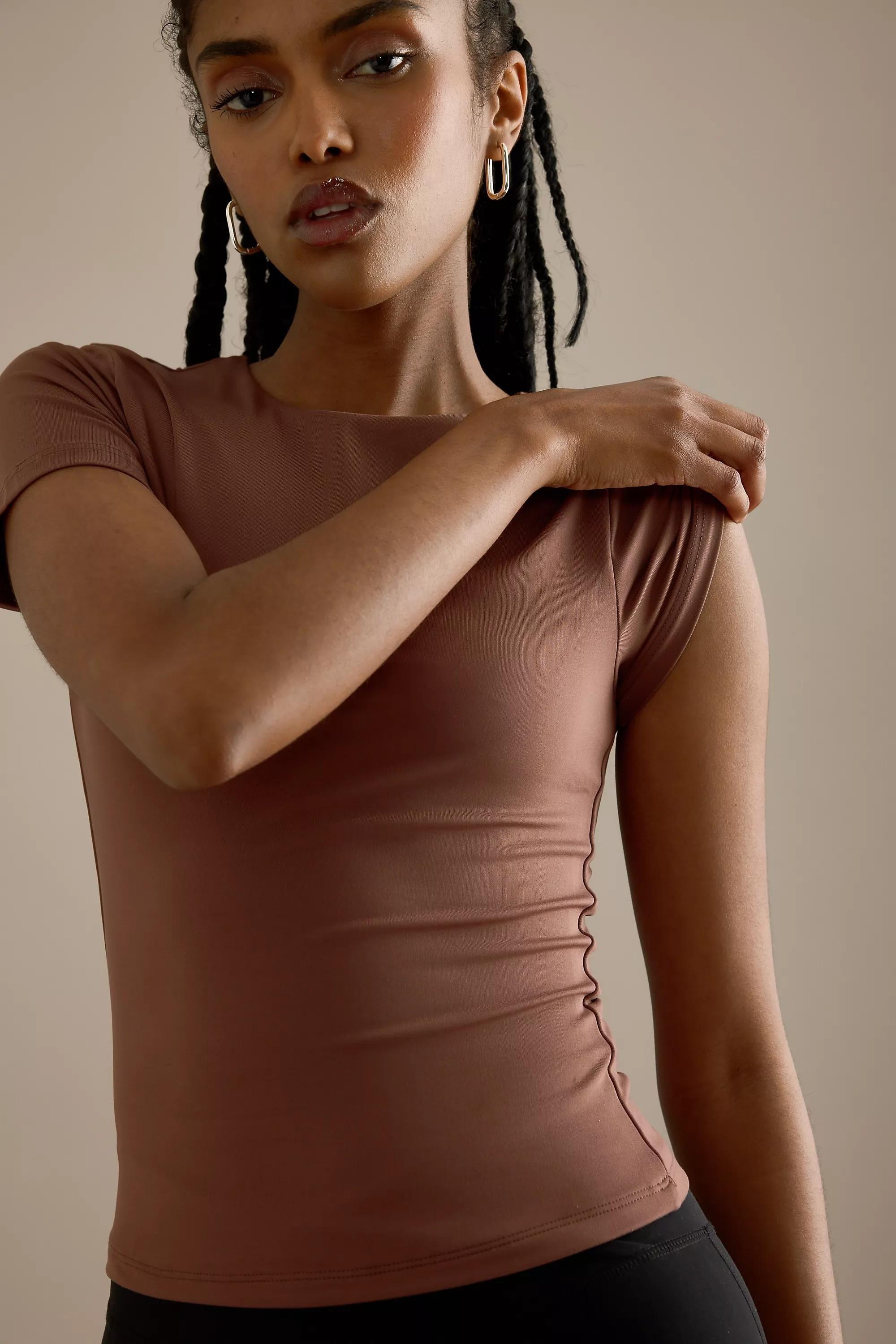 LONDON CLAY TALA 365 Second Skin Short-Sleeve Top, A501_0871, large image number 0