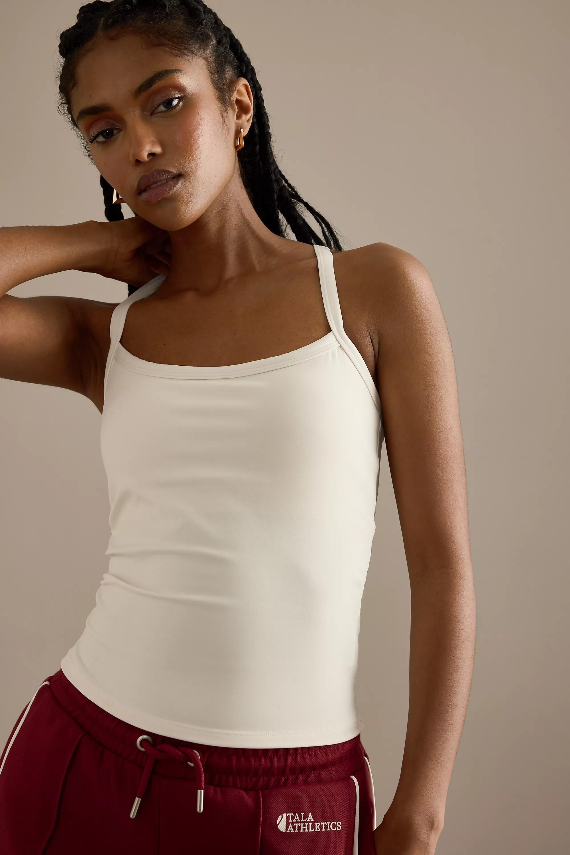 Tala Day flex Built-In Support Vest Top, White, , large image number 1