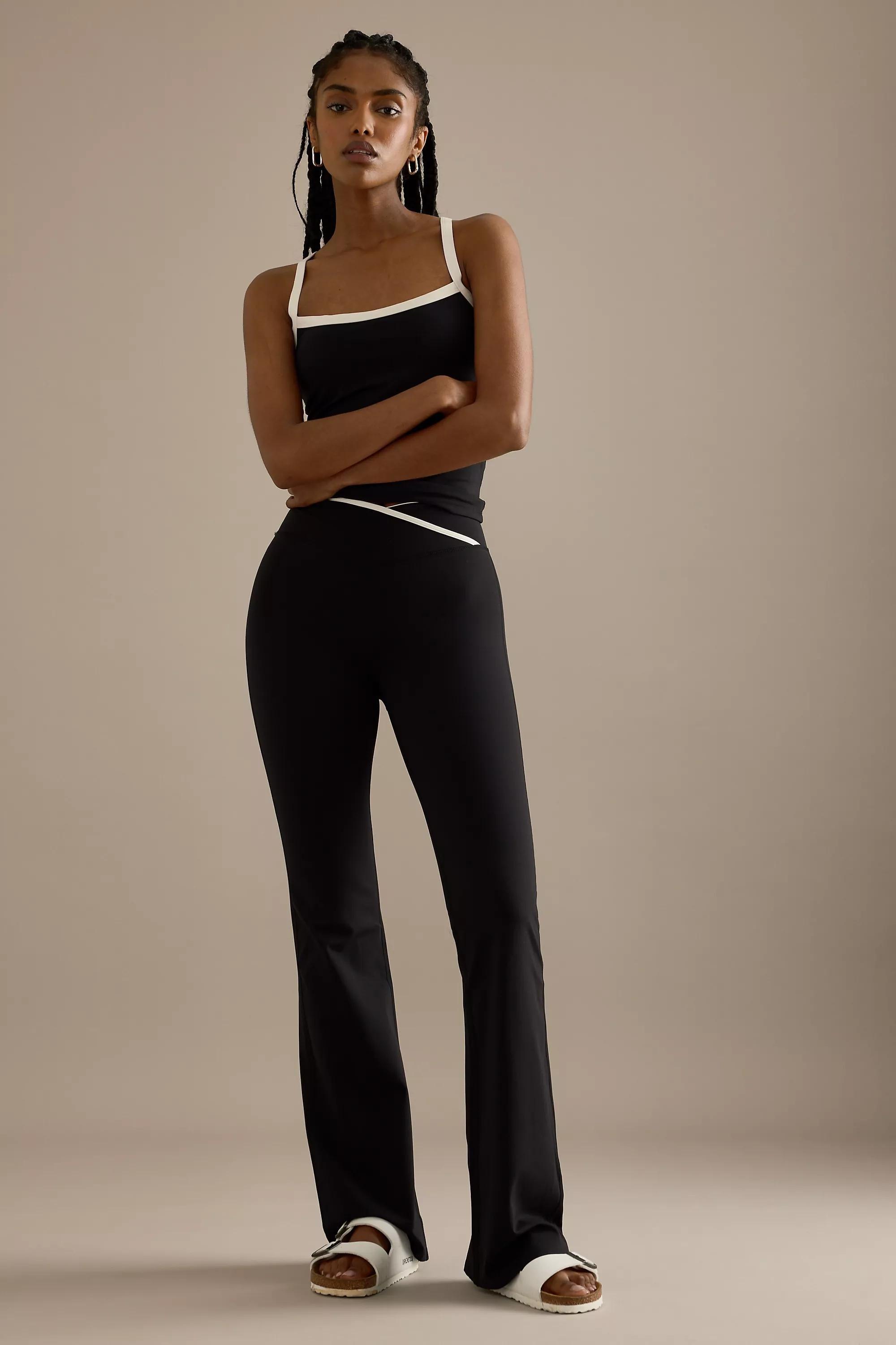 By Tala Day flex Contrast Wrap High-Waisted Flares, Multicolour, , large image number 0