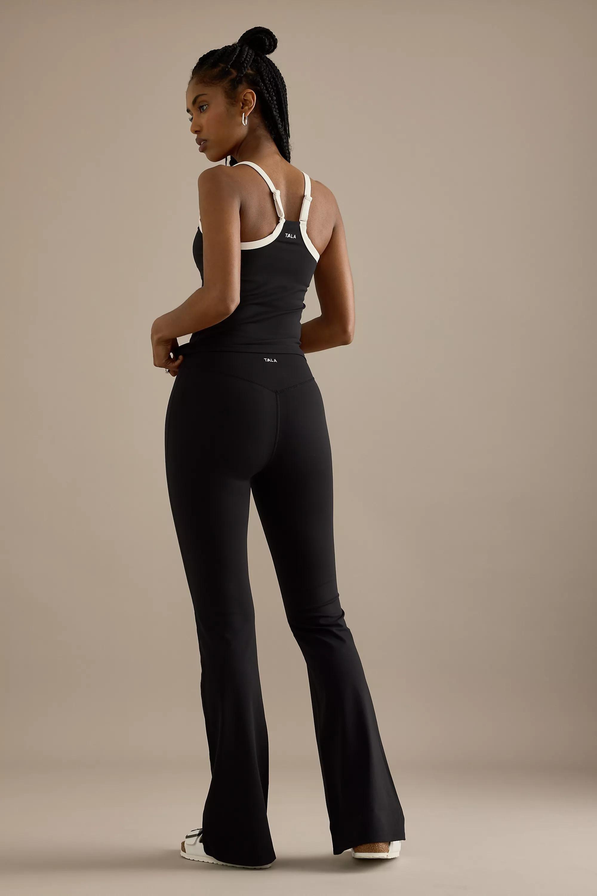 By Tala Day flex Contrast Wrap High-Waisted Flares, Multicolour, , large image number 5