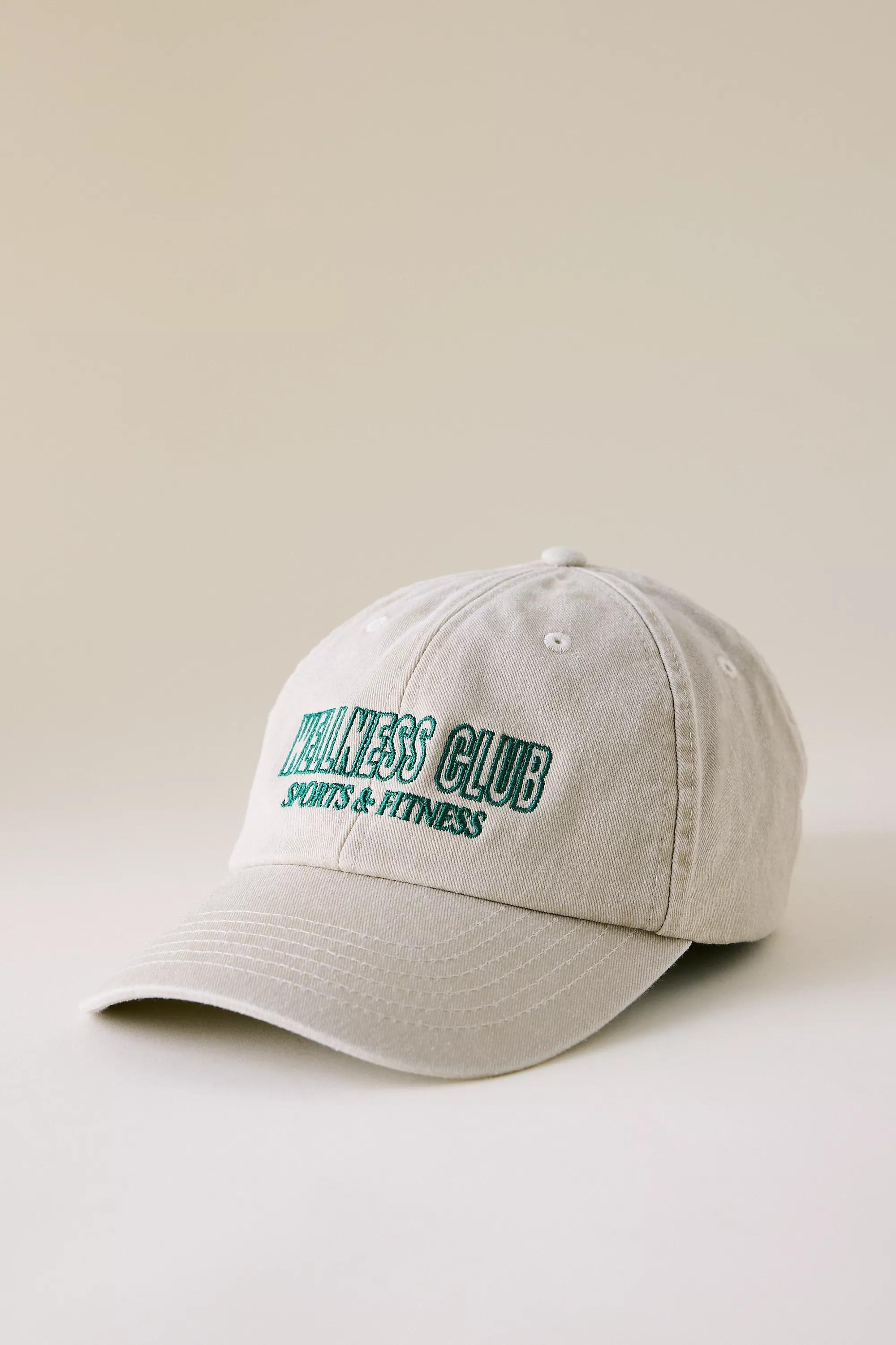 By Anthropologie Printed Embroidered Baseball Cap, White, A501_0014, large image number 0