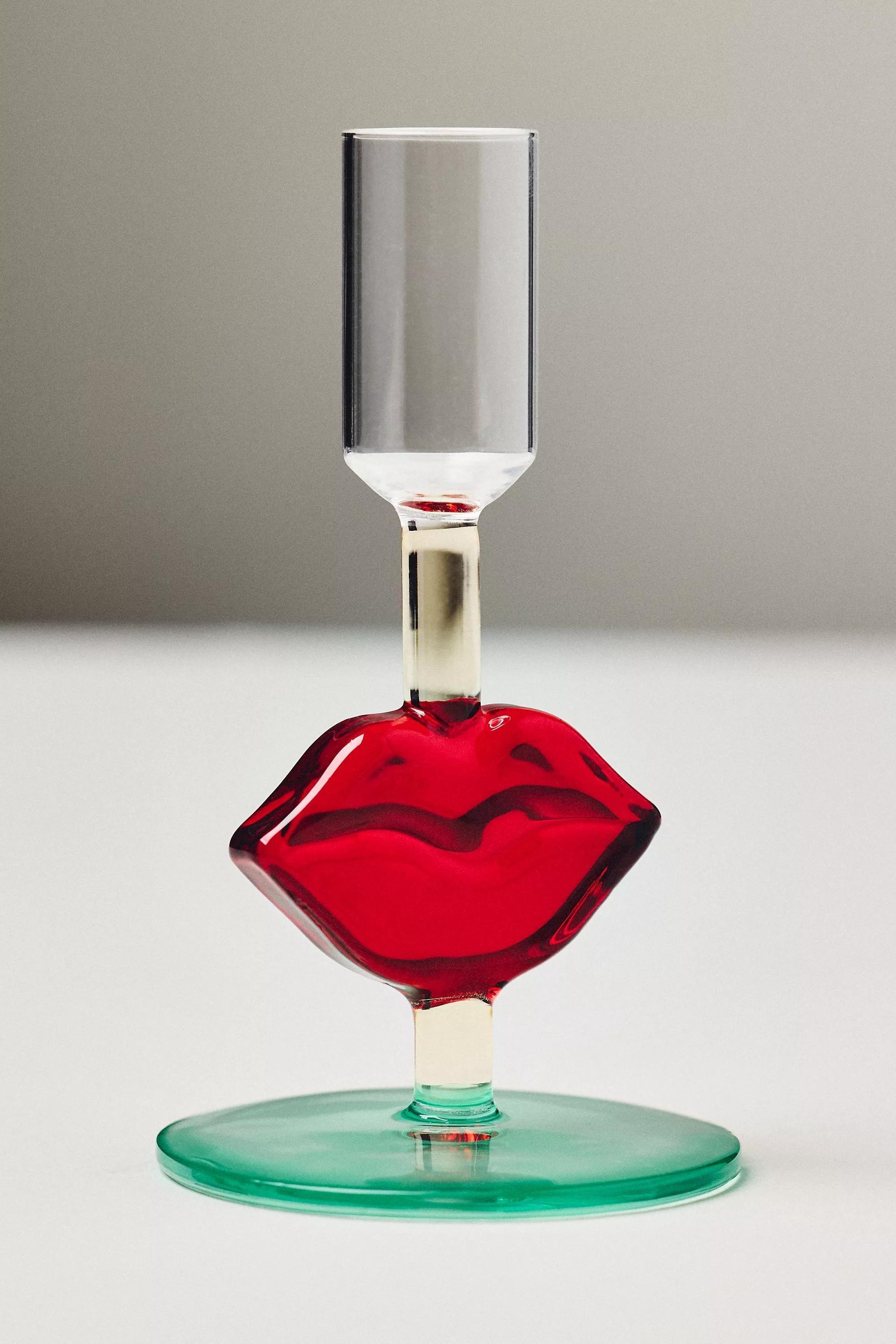 Ceci Candle Holder, Red, A501_0060, large image number 1