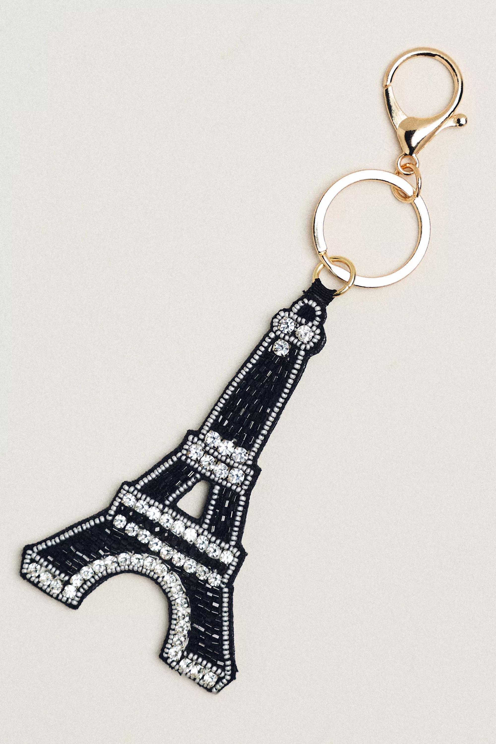 City Collection Beaded Bag Charm, Silver, A501_0007, large image number 3