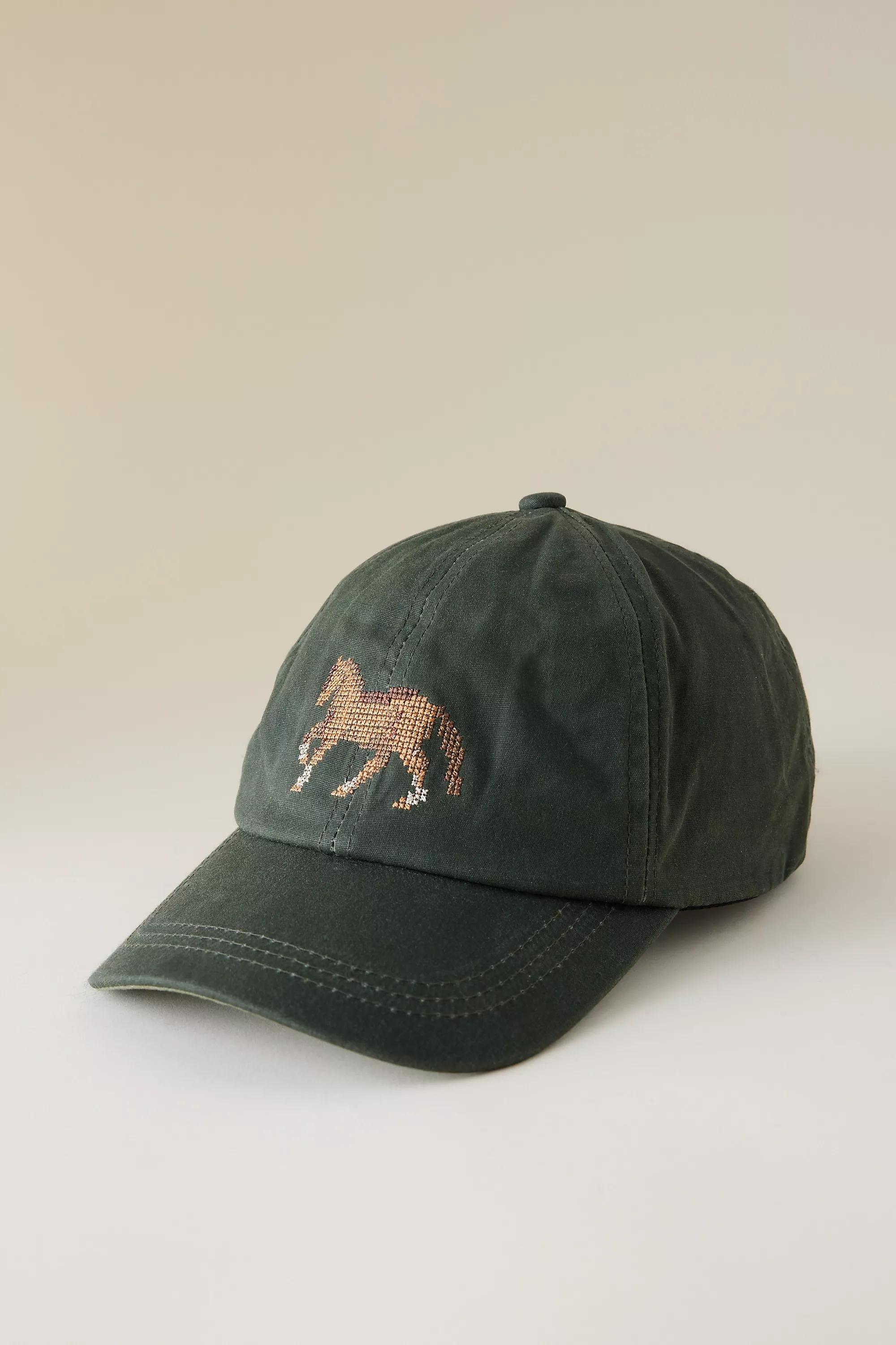 Green Canvas Baseball Cap, , medium