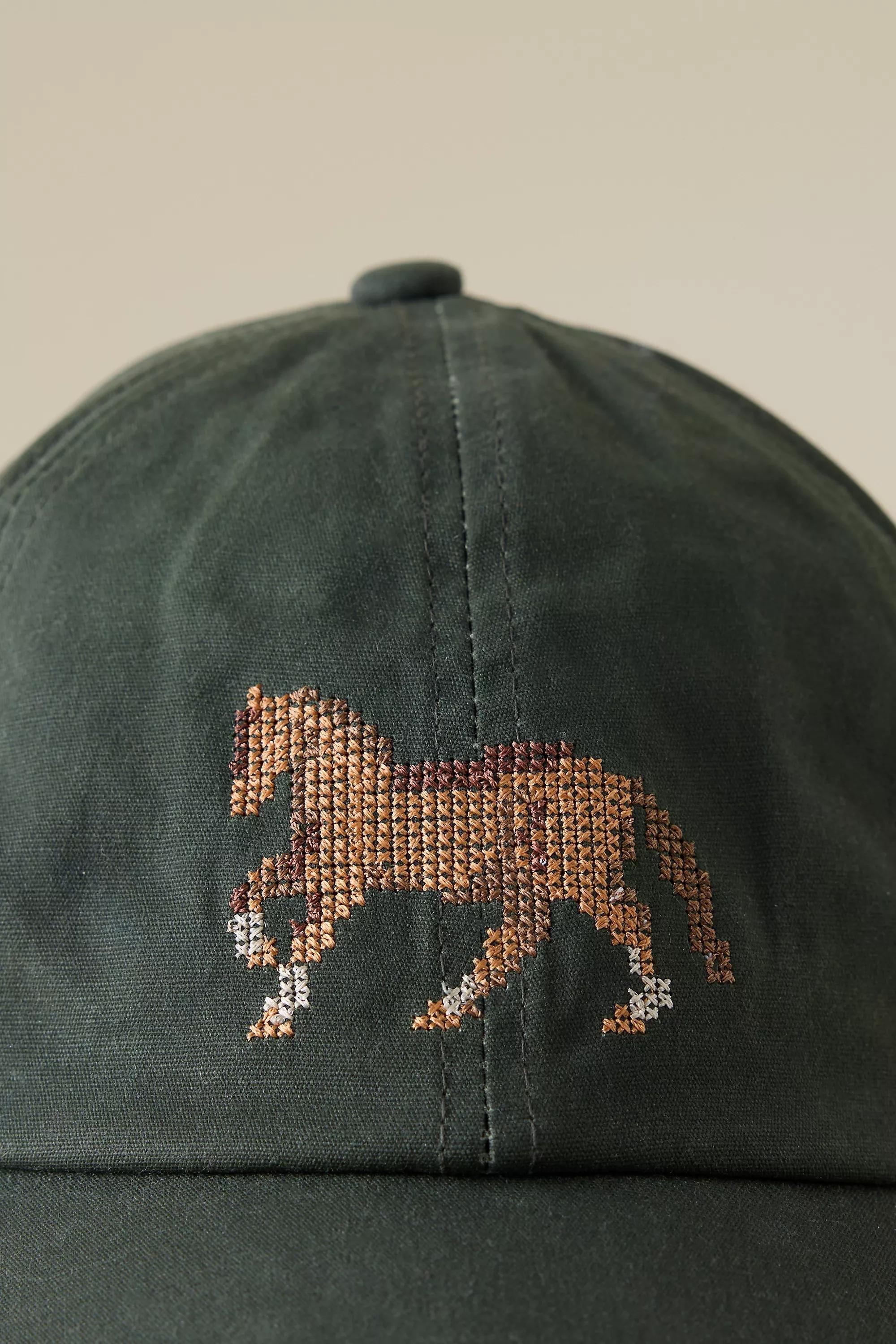 Green Canvas Baseball Cap, A501_0030, large image number 2