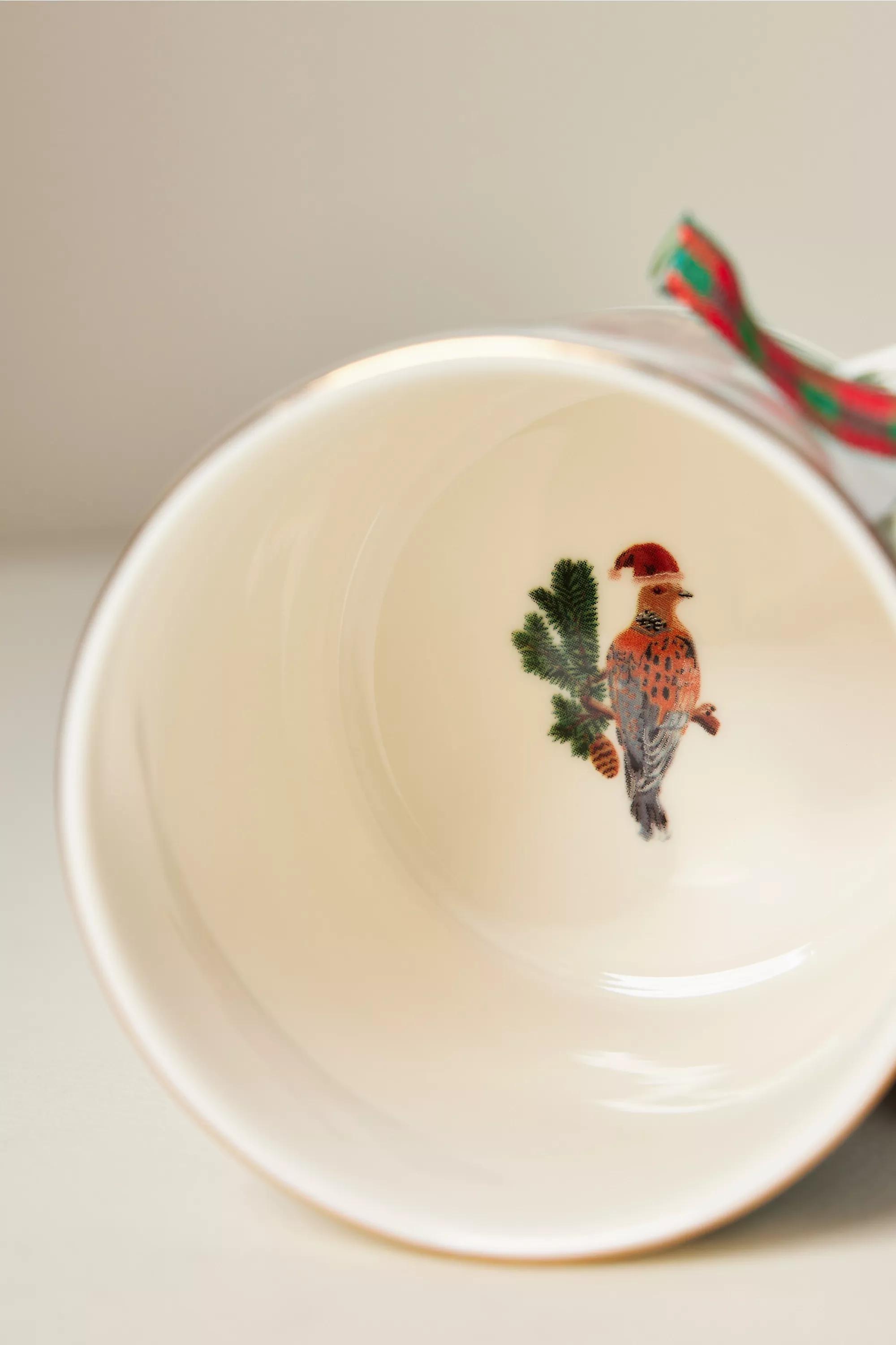 N Nathalie Lete Stoneware Holiday Monogram Mug, A501_0914, large image number 1