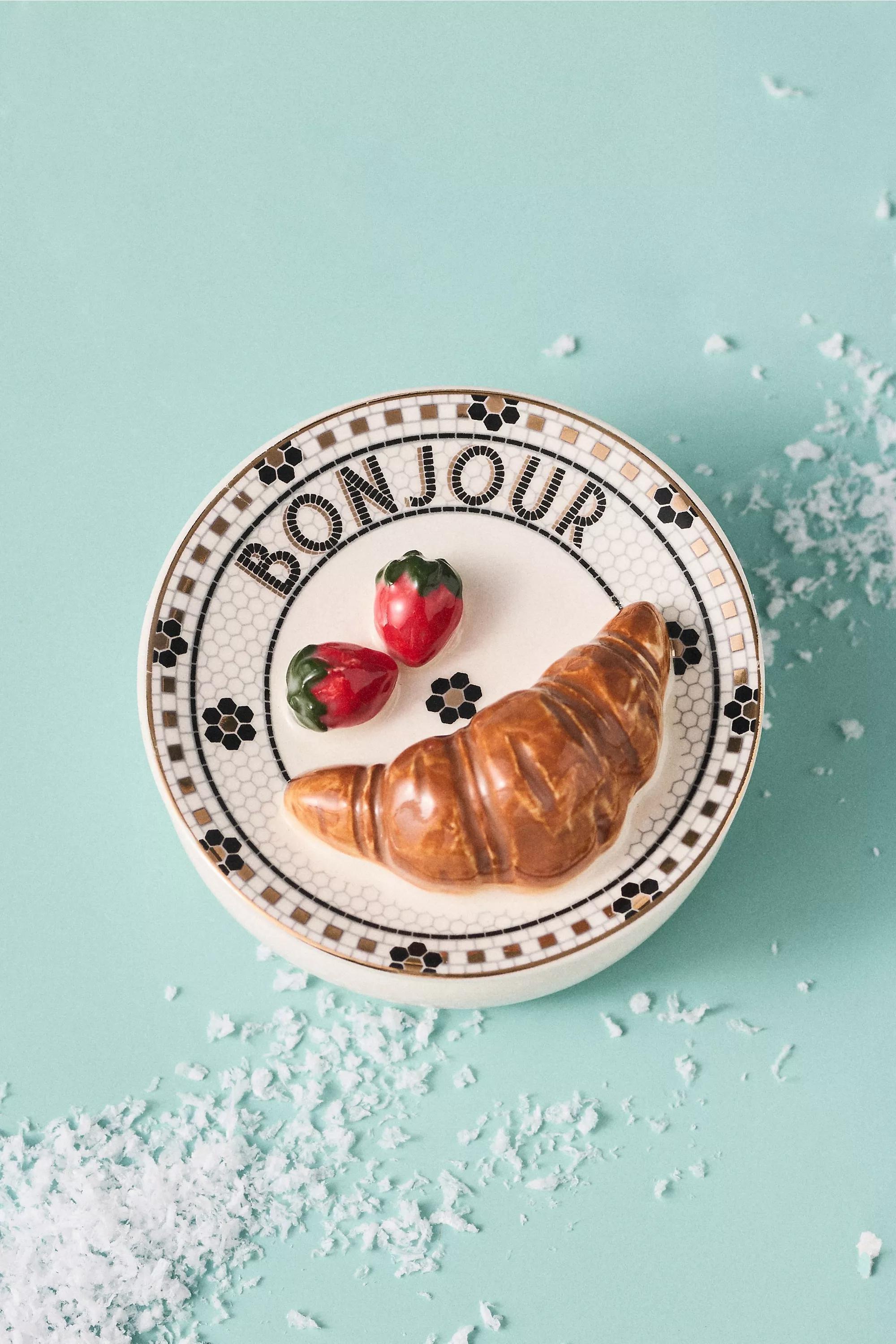 Baking Hobby Stoneware Hand painted Trinket Box, Multicolour, A501_0018, large image number 0