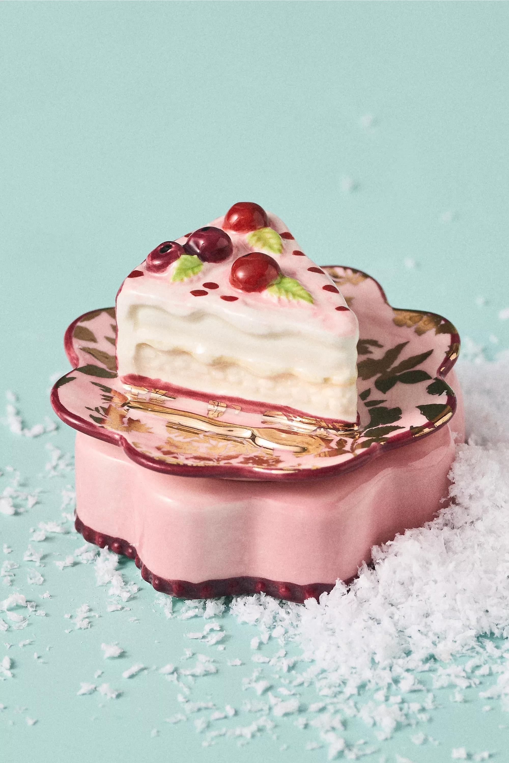Baking Hobby Stoneware Handpainted Trinket Box, Pink, A501_0066, large image number 0