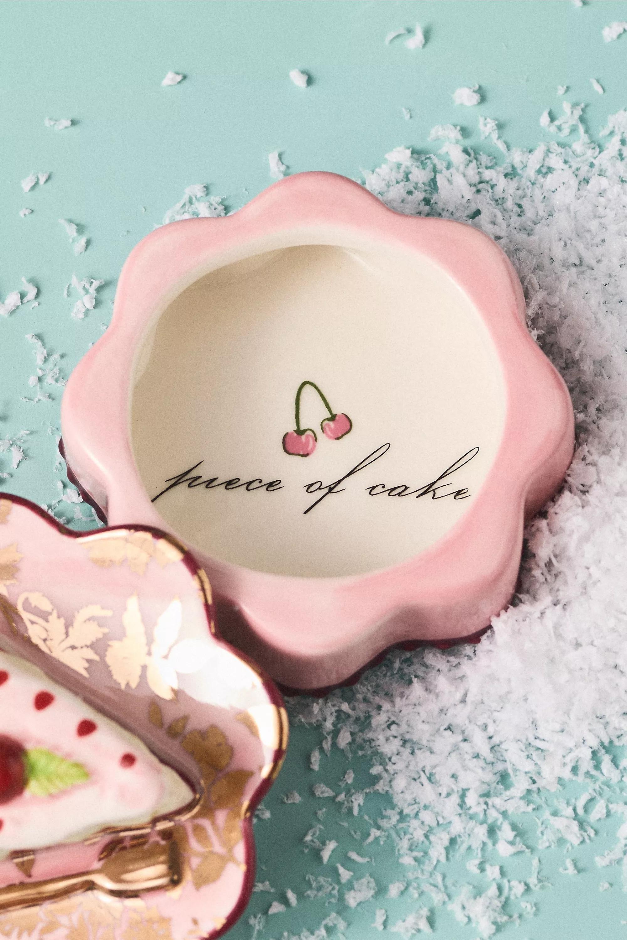 Baking Hobby Stoneware Handpainted Trinket Box, Pink, A501_0066, large image number 2