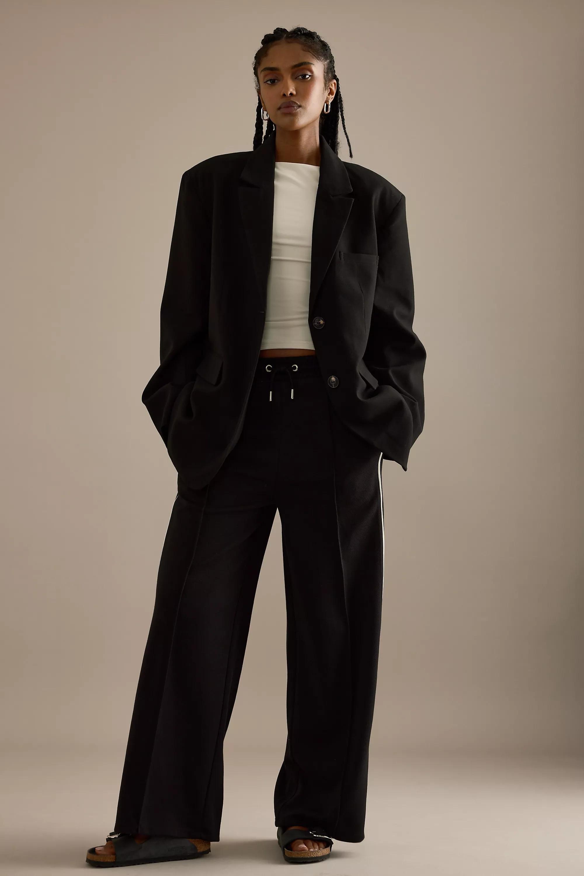 By Tala Daily Oversized Blazer, Black, , large image number 1