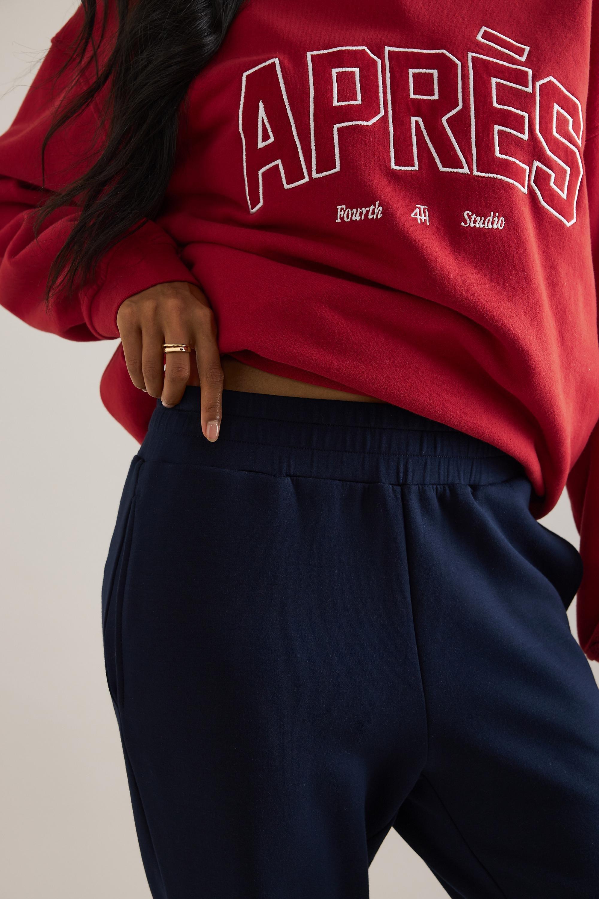 Varley Slim Cuffed Joggers, Navy, A501_0041, large image number 5