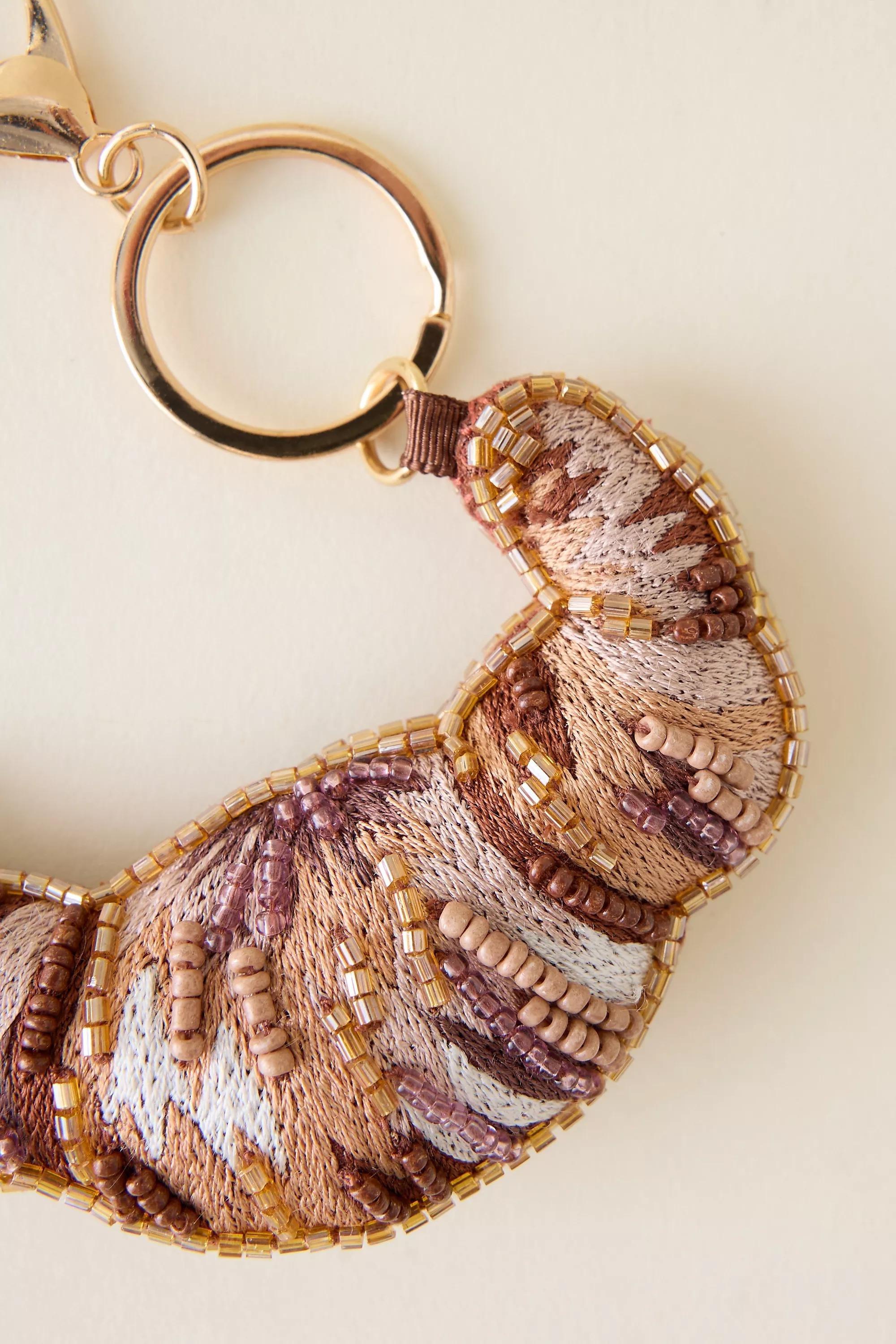 Beaded Food Bag Charm, Multicolour, A501_0224, large image number 1