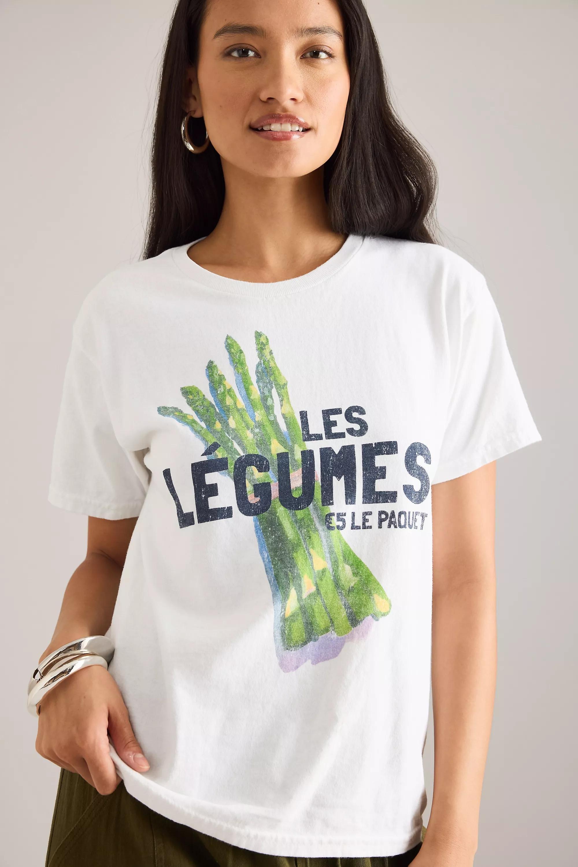 By Anthropologie Legumes Graphic Baby T-Shirt, White, , large image number 0