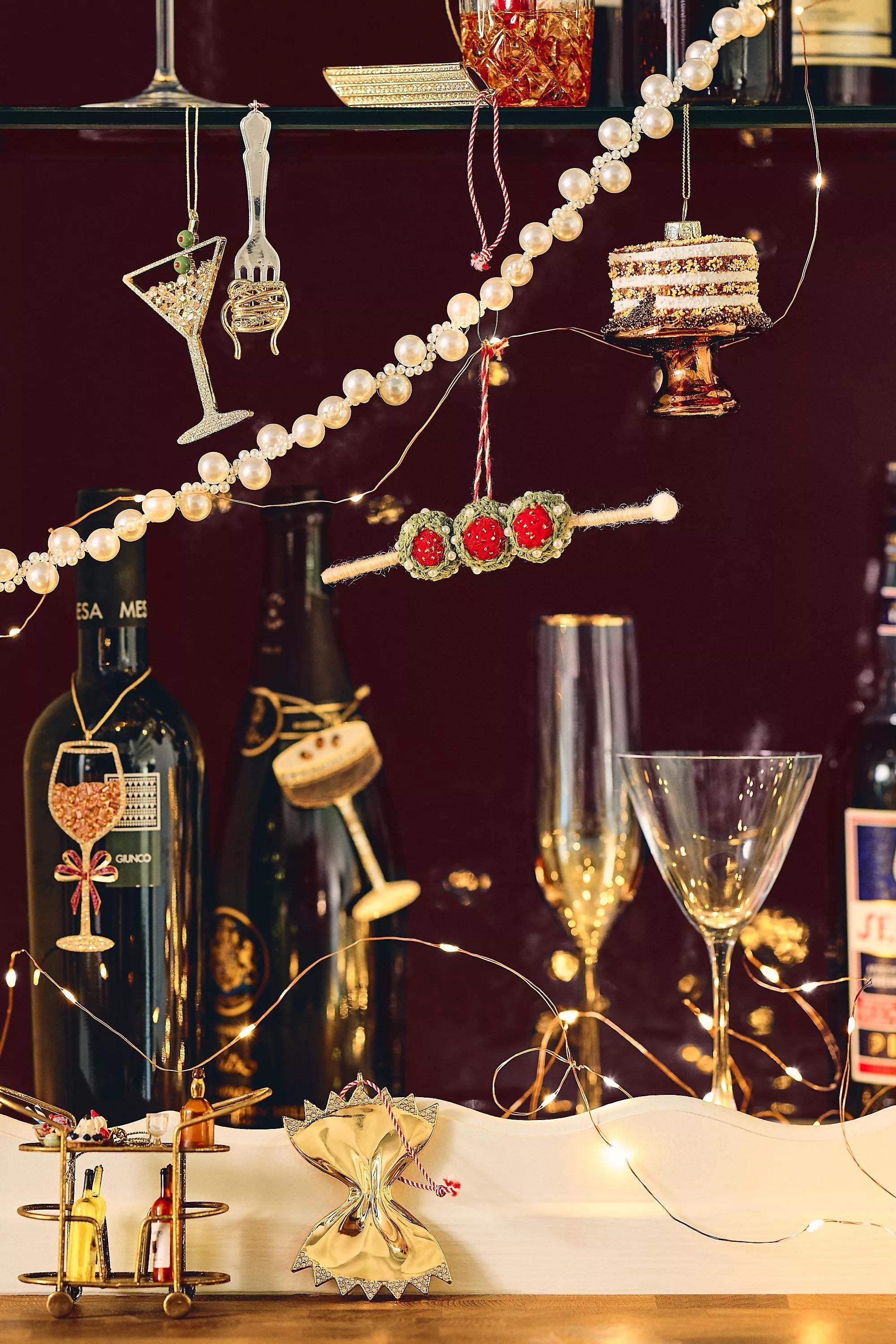 Baublebar Pasta Ornament, Yellow, A501_0072, large image number 2