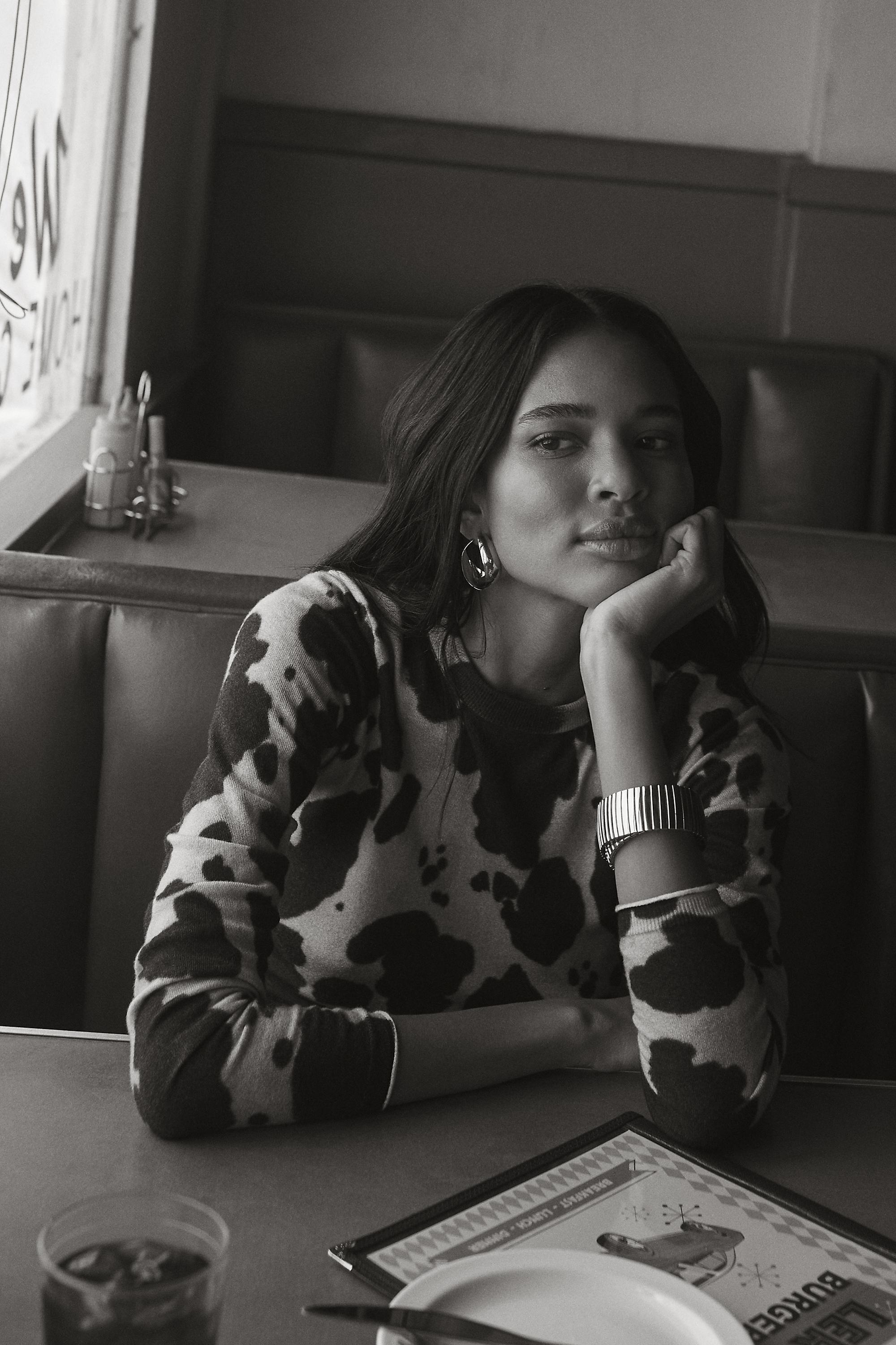 SILVER Wide Stretch Bracelet, A501_0007, large image number 3